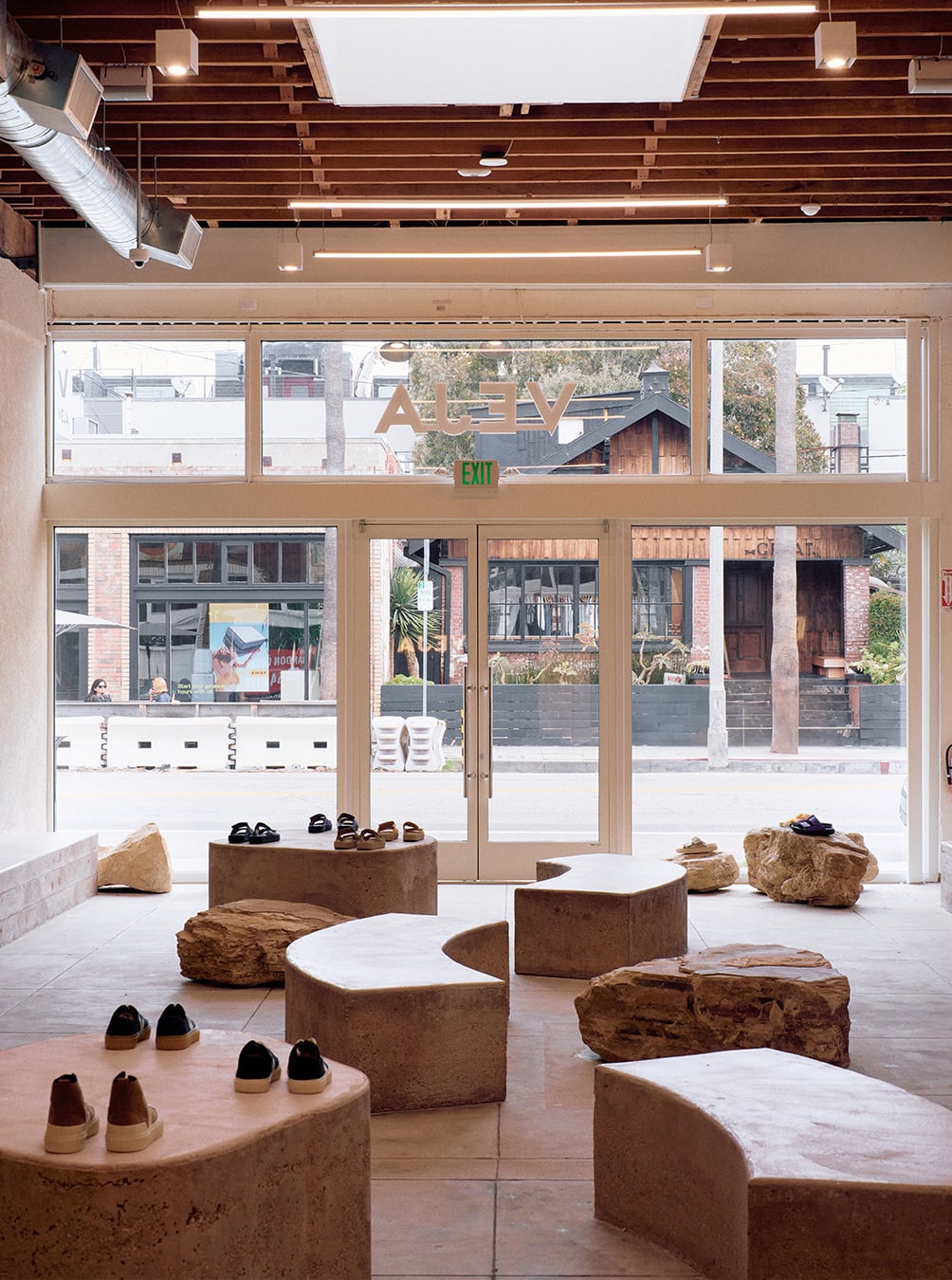 Interior of Veja Venice store in Los Angeles
