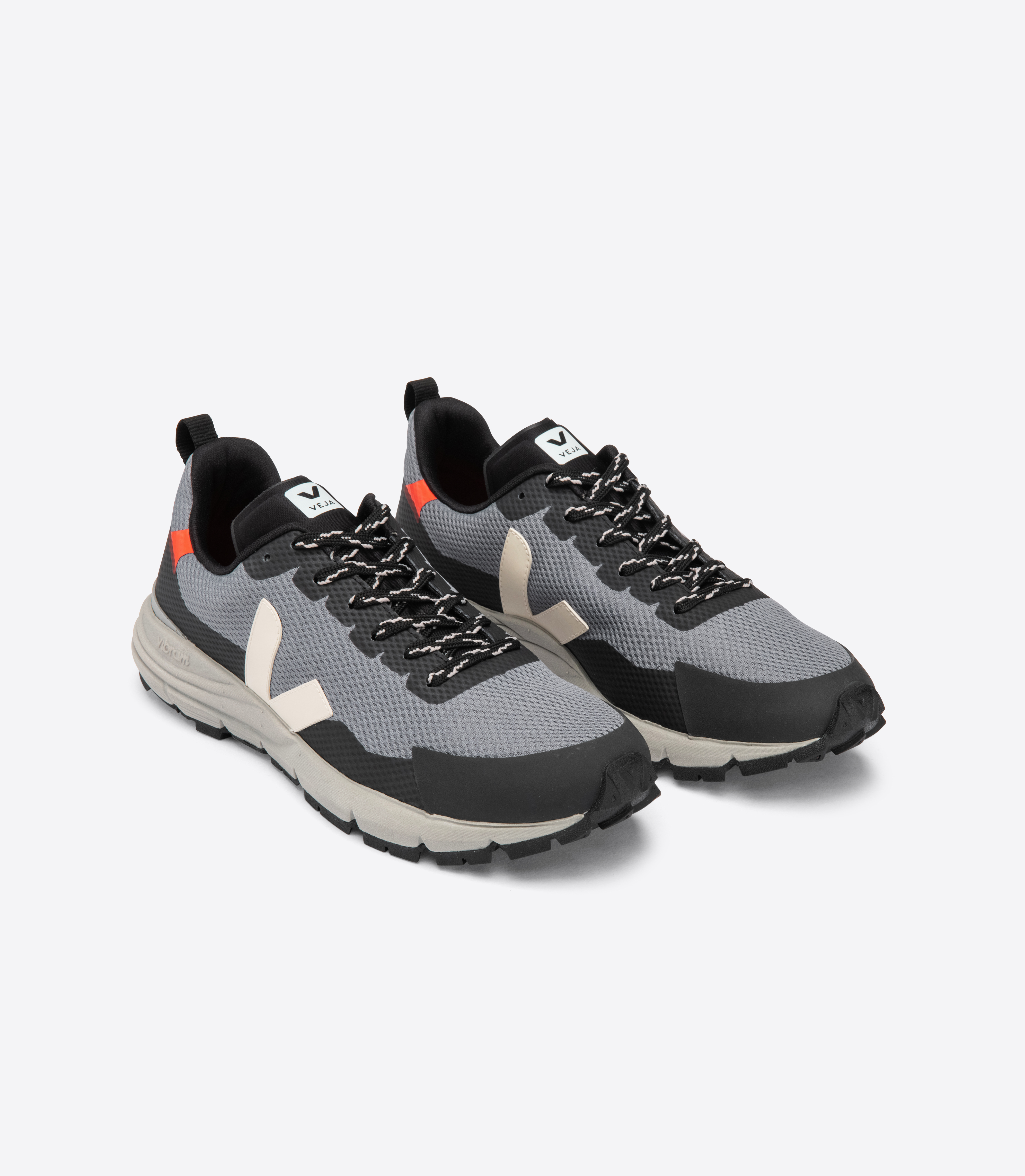 DEKKAN ALVEOMESH CONCRETE PIERRE ORANGE FLUO | VEJA