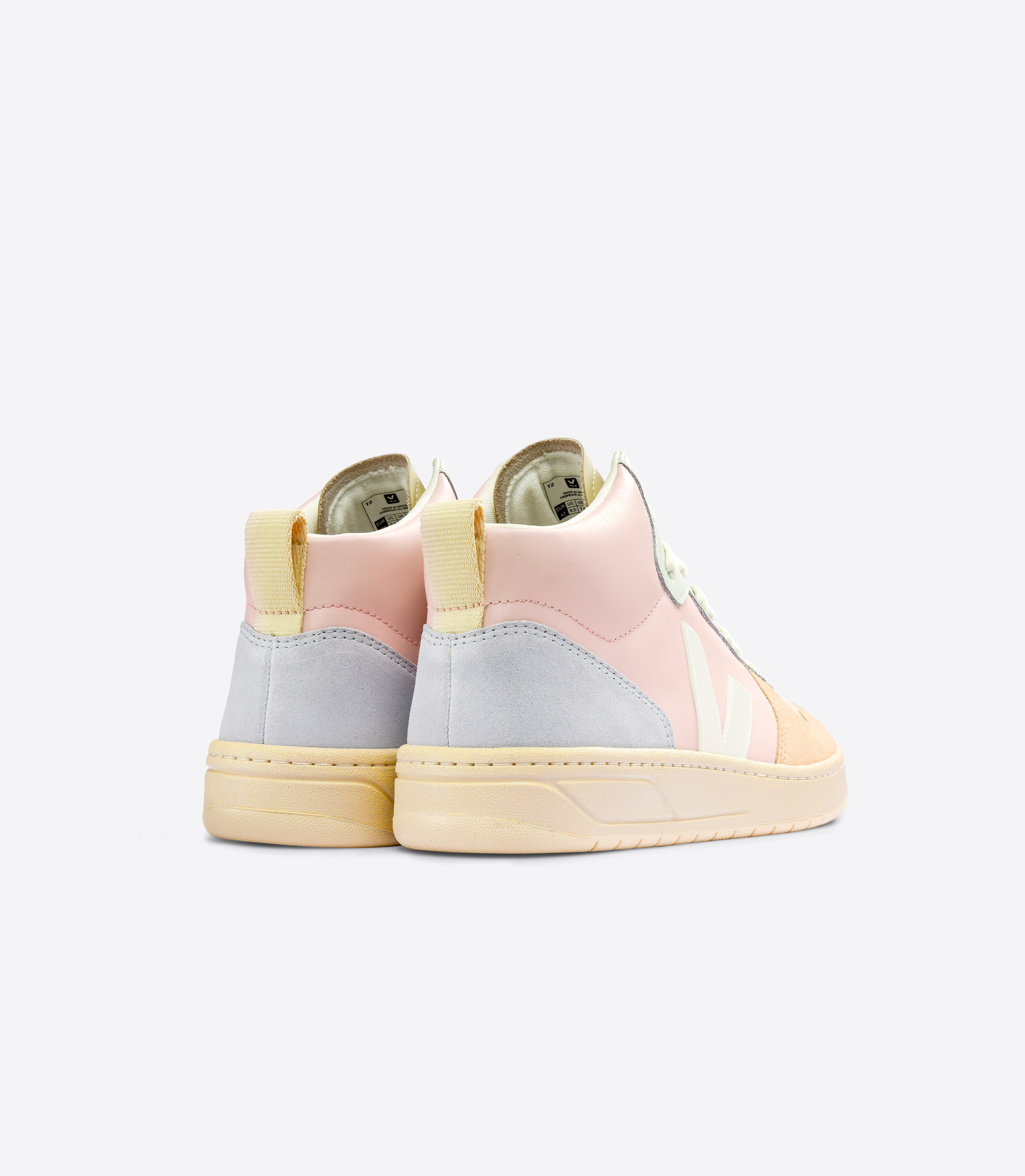 【関税込み】V-15 Sneakers - Veja - Multi - Leather Amazon.com | Veja Men's V-15 Sneakers, Extra-White/Natural