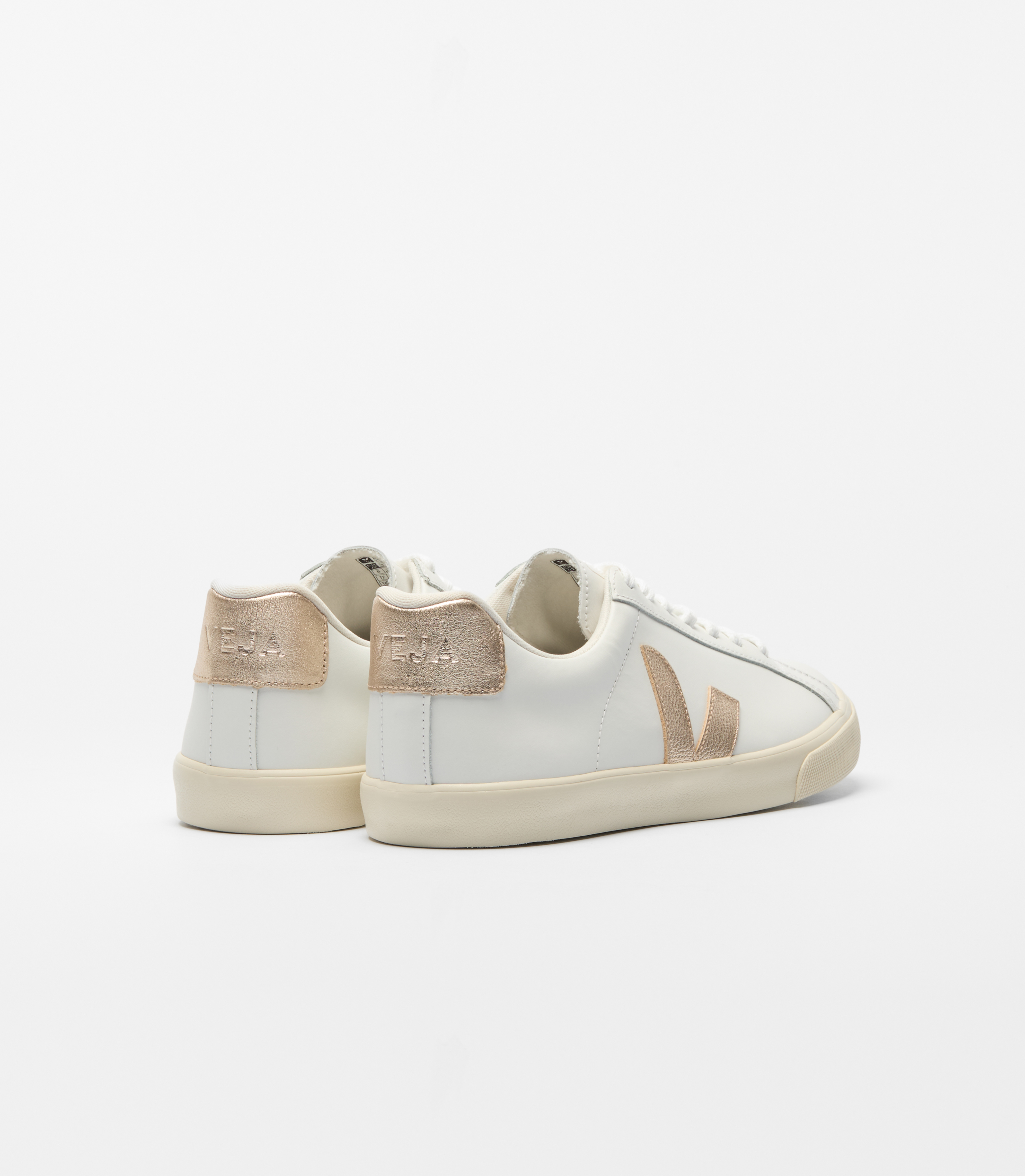 VEJA★ESPLAR LOGO★EXTRA WHITE PLATINE ESPLAR LEATHER WHITE PLATINE | VEJA