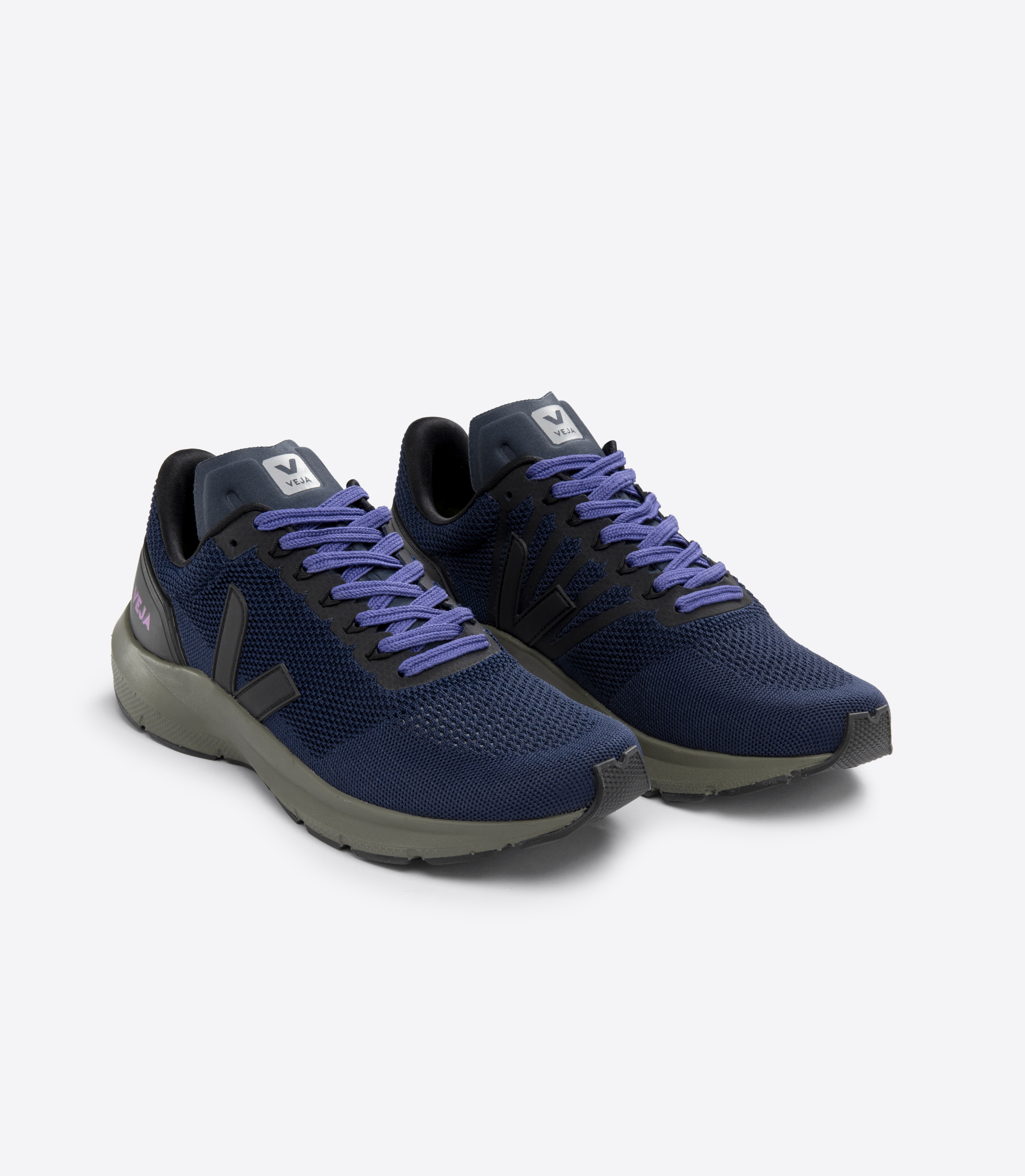 MARLIN V-KNIT NIL BLACK KAKI SOLE | VEJA