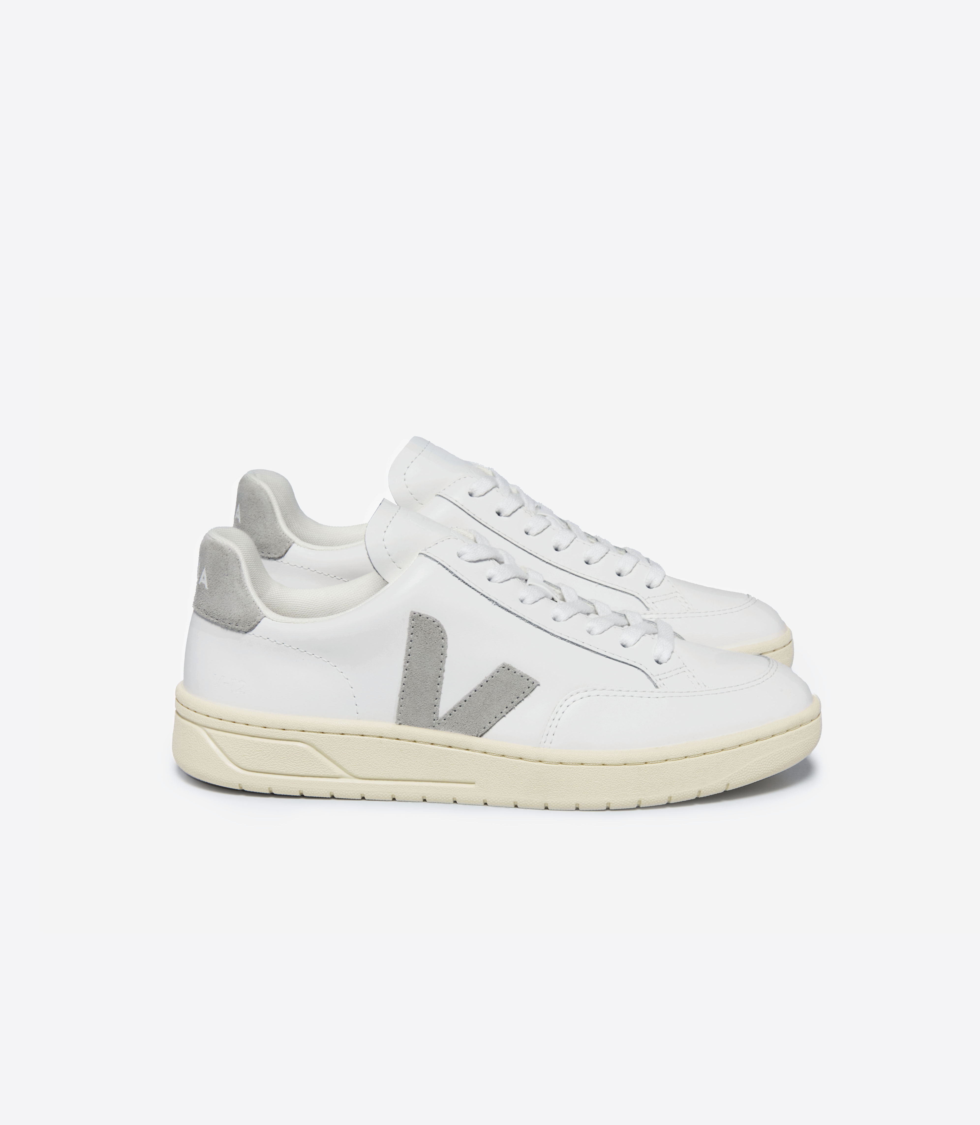 スニーカー VEJA White Leather V-12 Sneakers V-12 LEATHER WHITE | VEJA