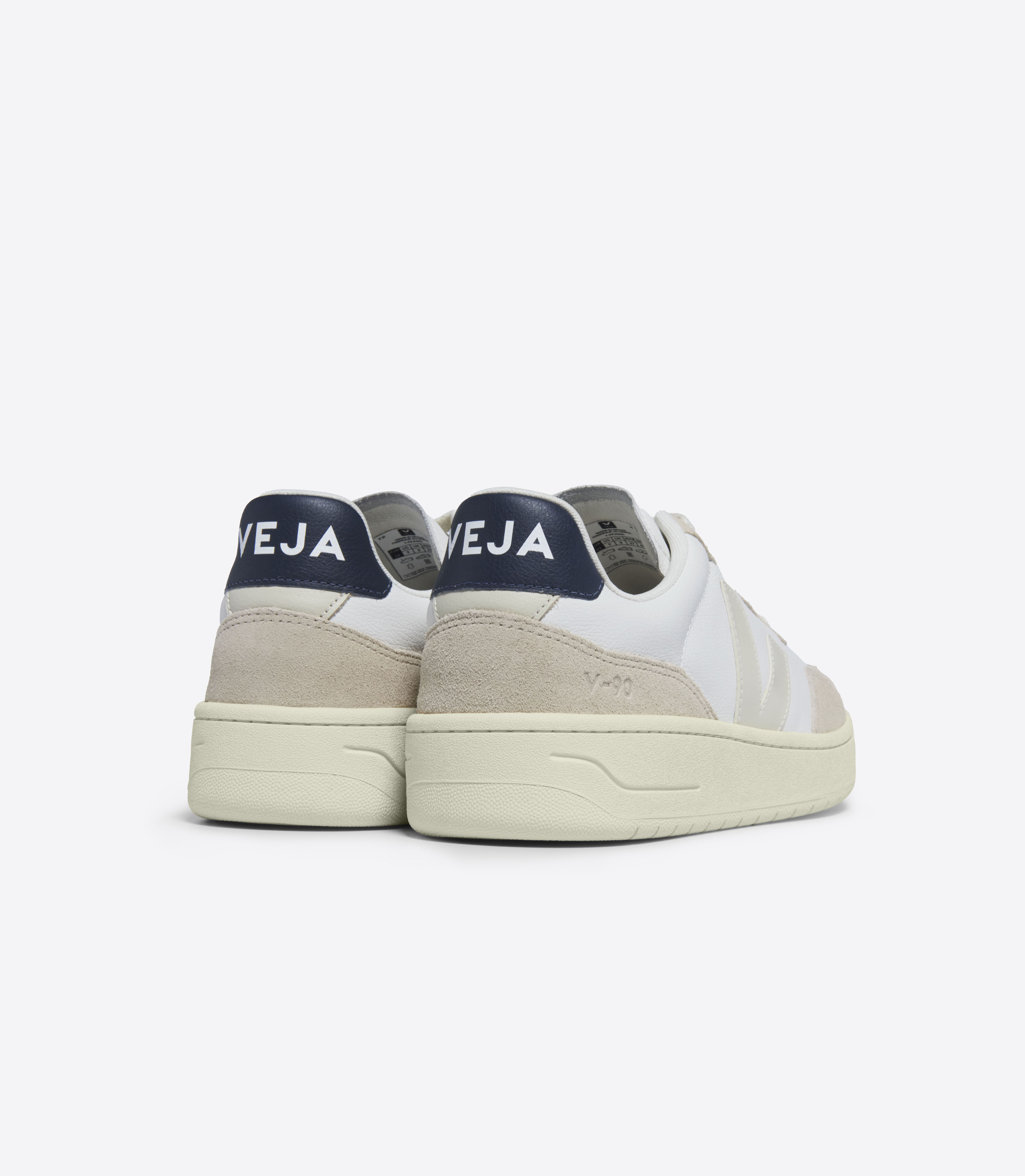 スニーカー VEJA SS25 SNEAKER V-90 (VD2003656 EX WHITE NAUTICO) V-15 LEATHER WHITE NAUTICO | VEJA