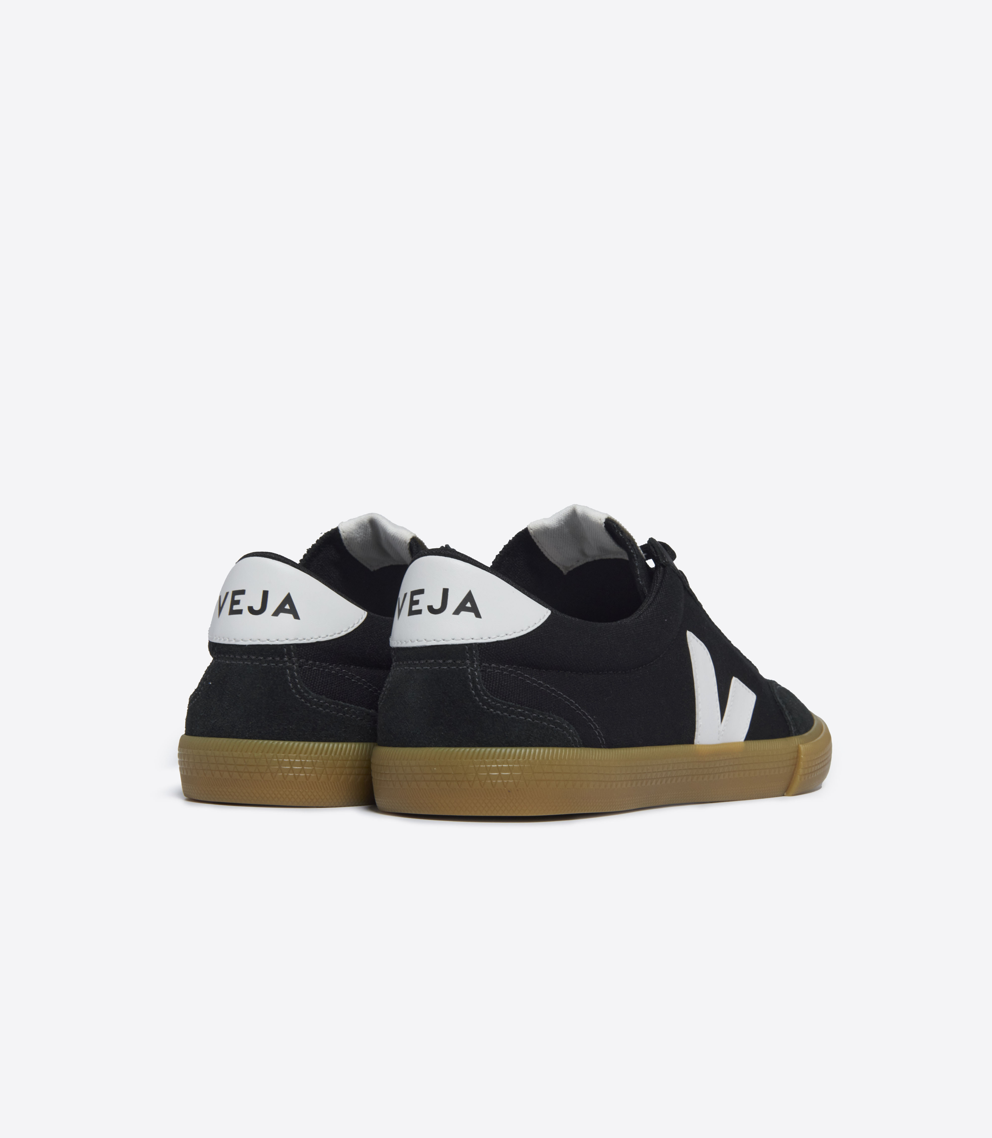 VOLLEY CANVAS BLACK WHITE NATURAL | VEJA