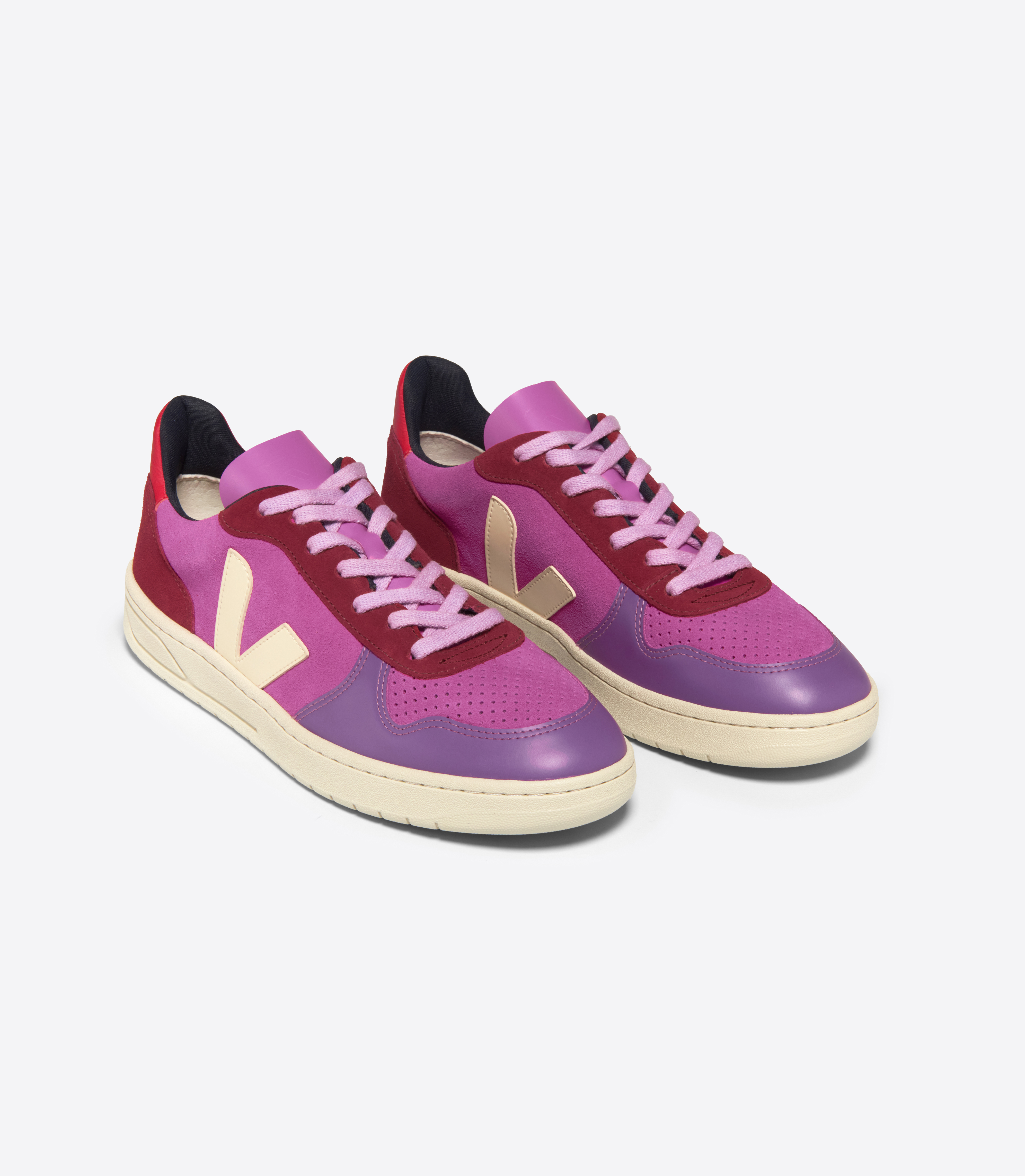 スニーカー V-10 Sneakers - Veja - Multi - Suede veja-sneakers-v-10-suede-