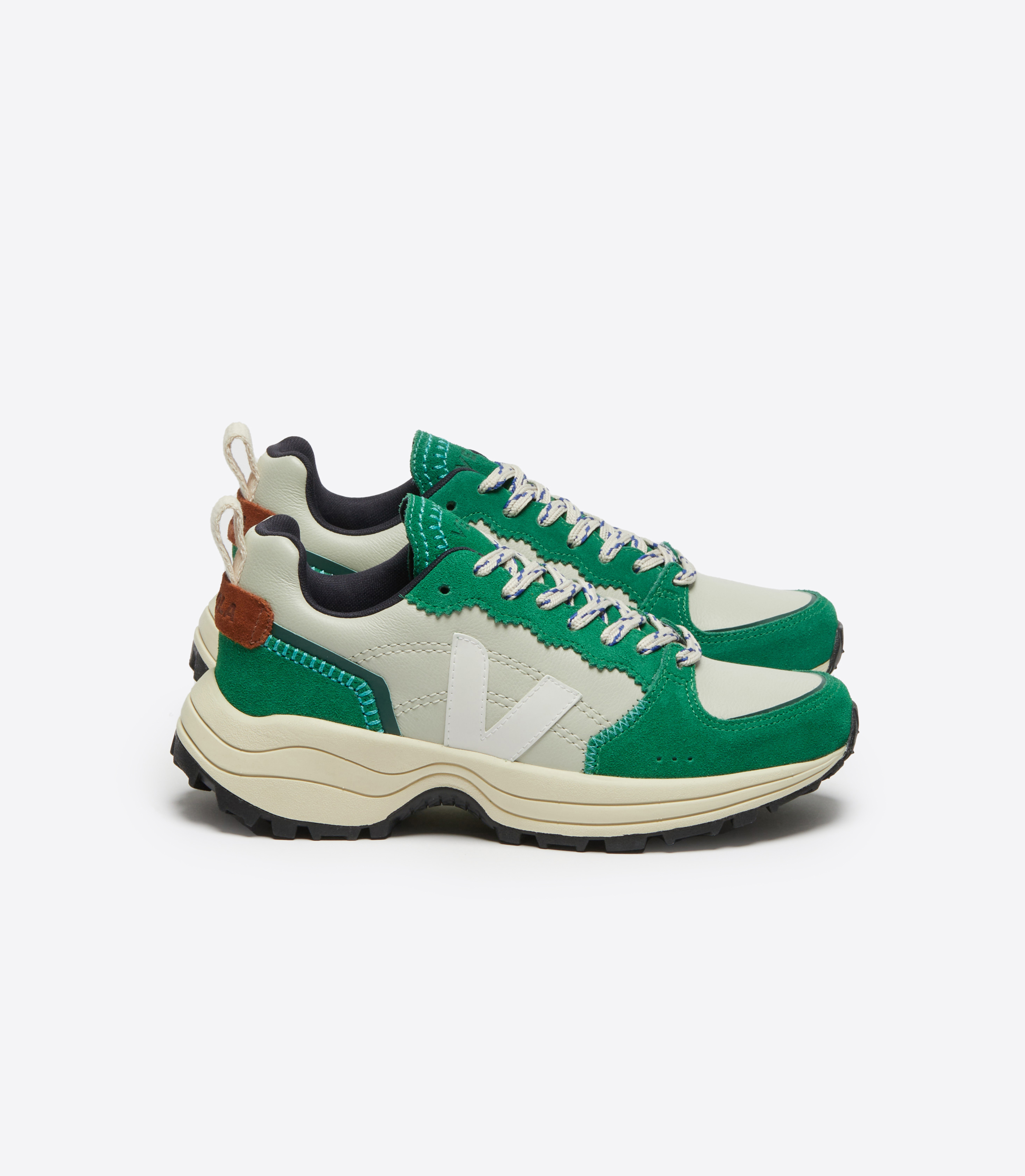VENTURI II LEATHER VEJA X BIMBA Y LOLA MULTICO EMERAUDE | VEJA