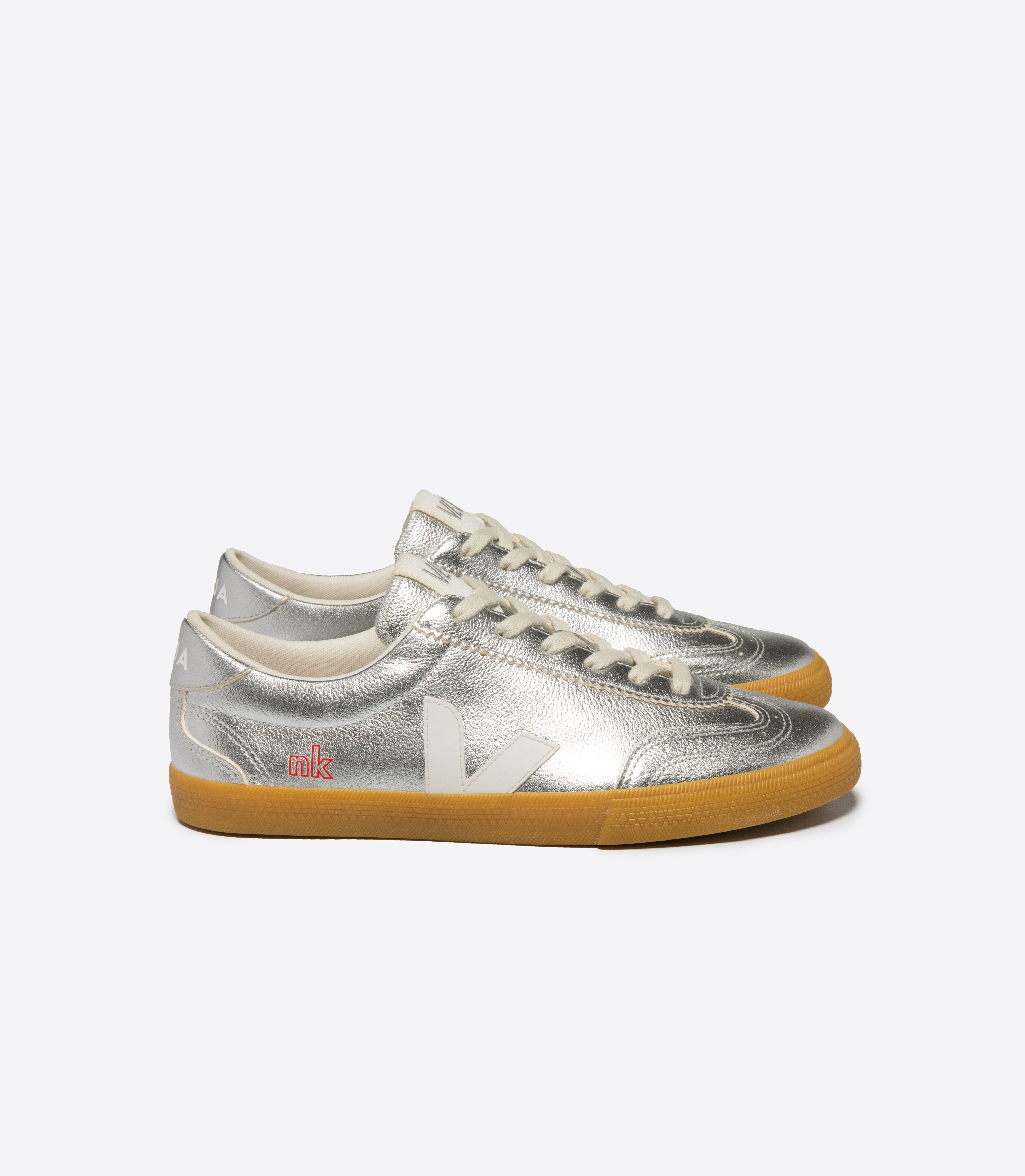 VOLLEY LEATHER VEJA X nk store SILVER WHITE | VEJA