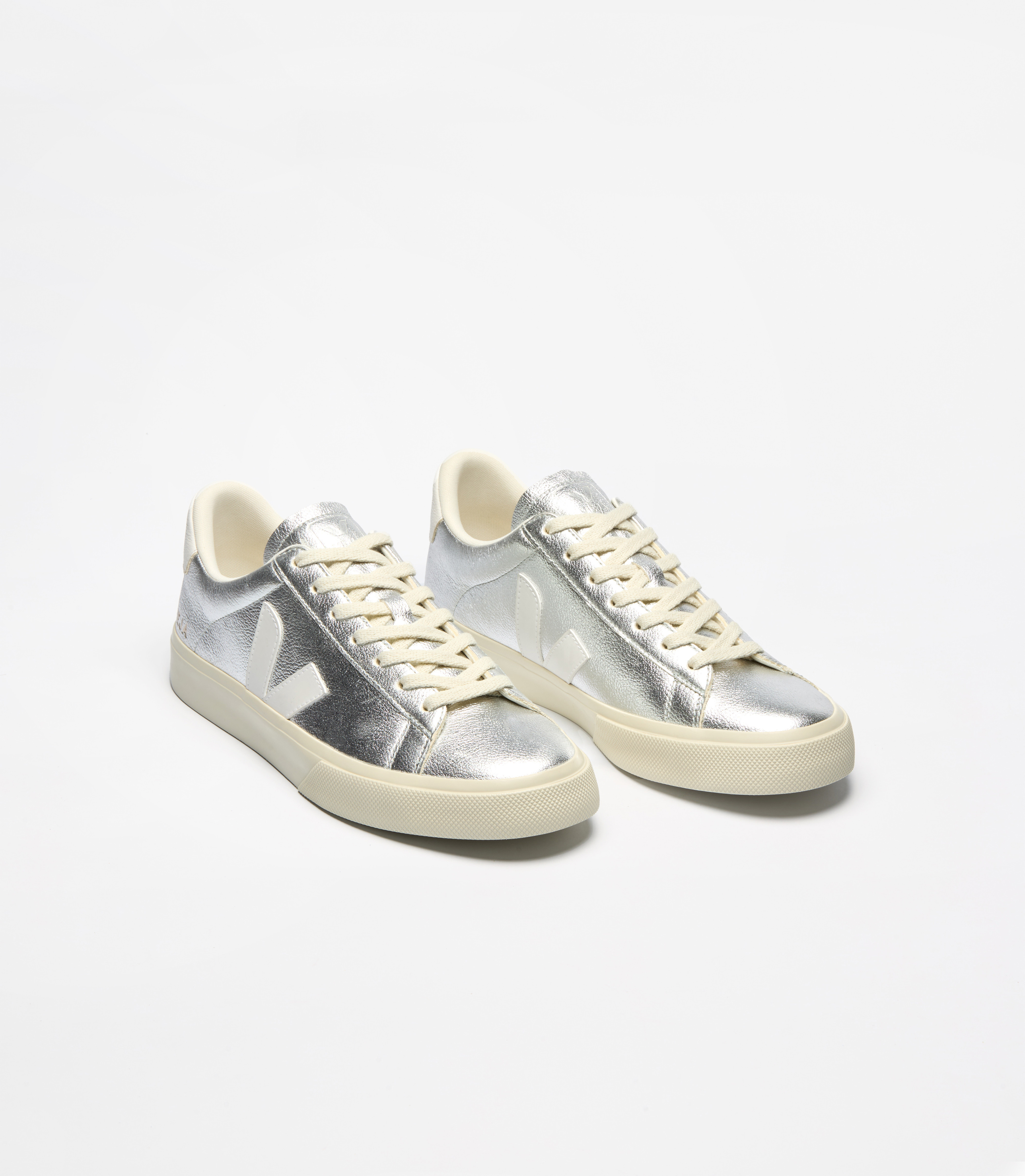 CAMPO LEATHER SILVER WHITE | VEJA CAMPO LEATHER SILVER WHITE | VEJA