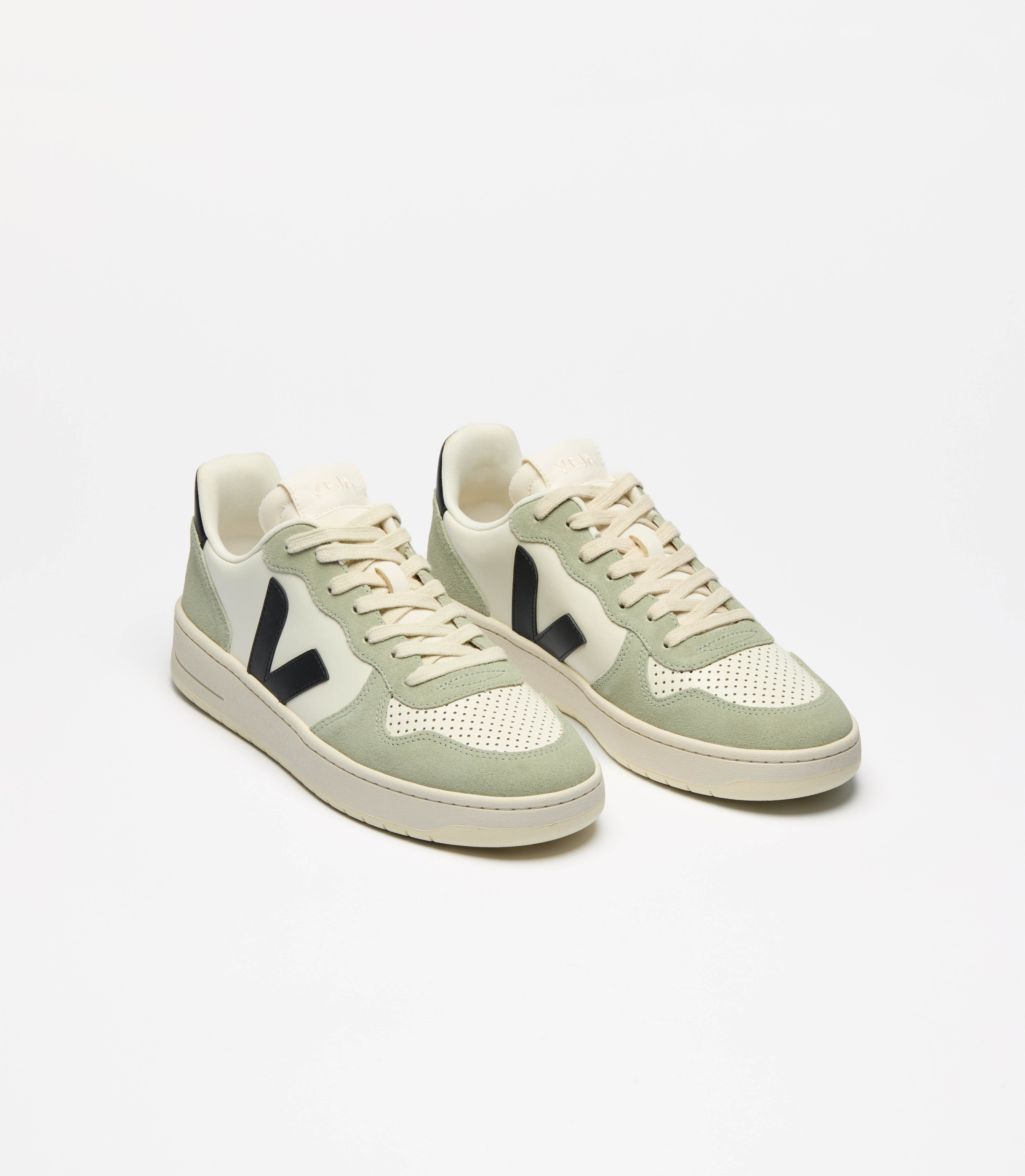 レザースニーカー V10 Leather Extra Oxford ☆ VEJA veja-v-10-prime-leather-green-