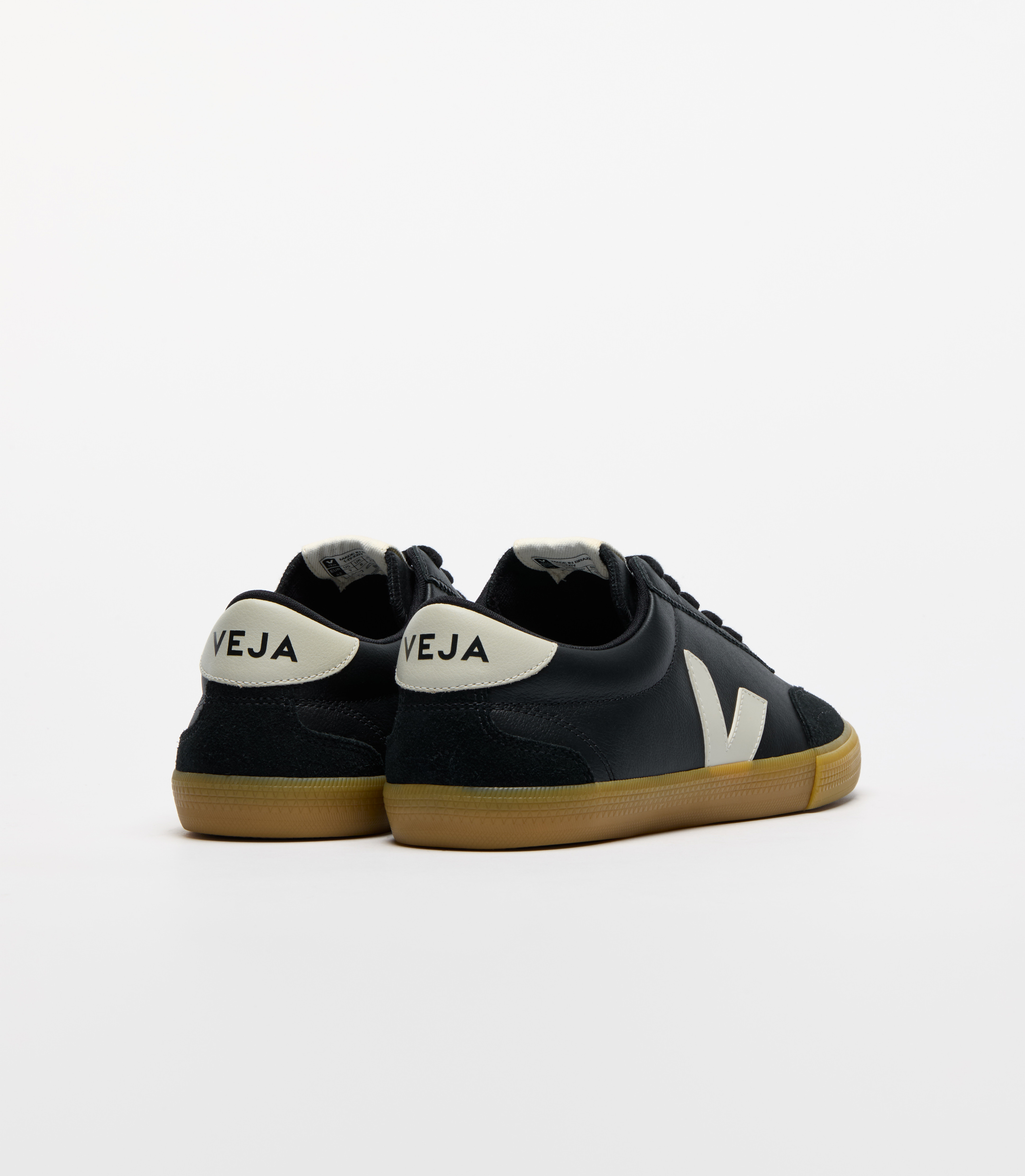 スニーカー Volley Sneakers - Veja - Leather - Black VOLLEY LEATHER BLACK PIERRE | VEJA