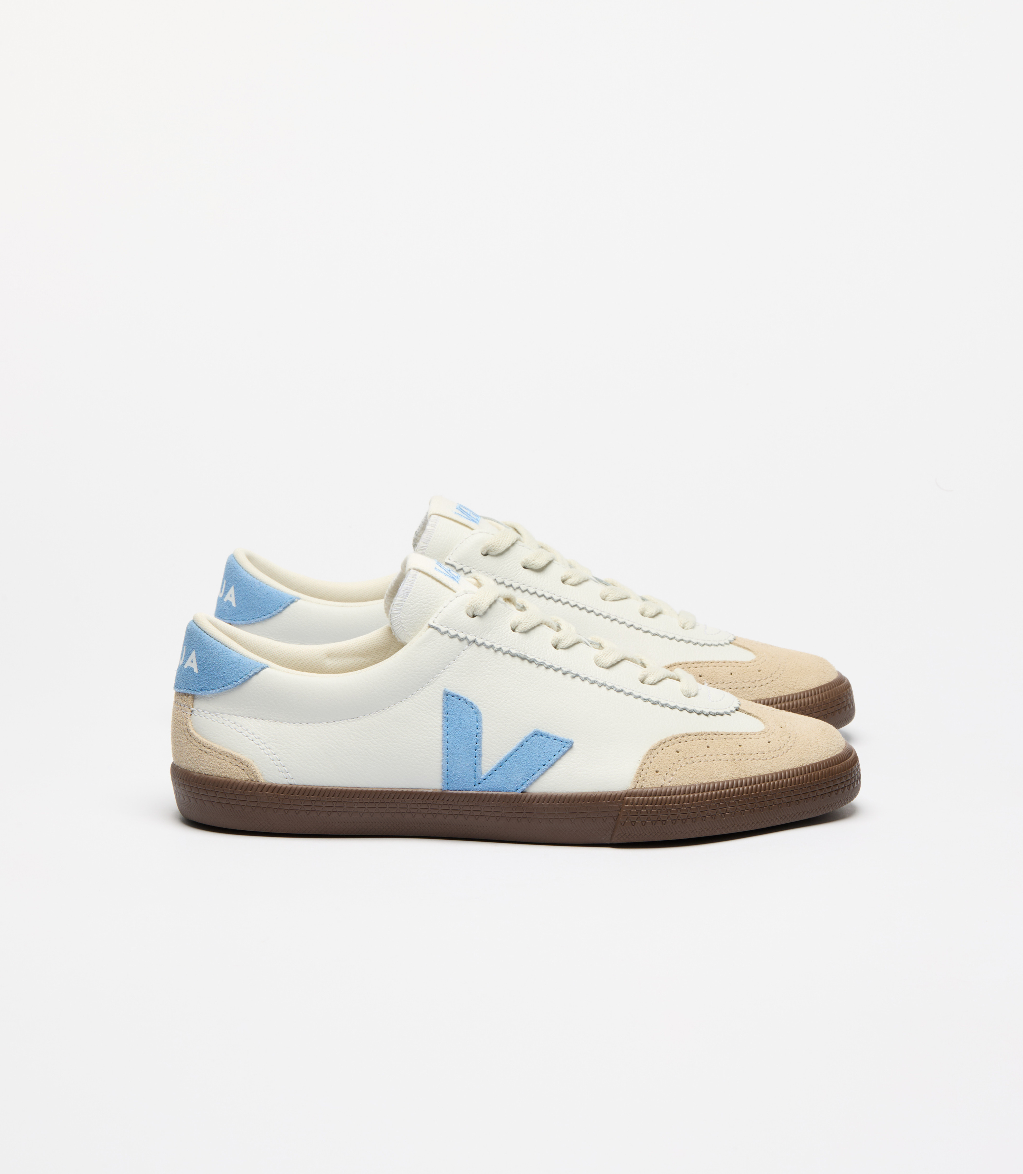 スニーカー VEJA Volley Sneakers - Veja - Polyester - White Amazon.com | VEJA Men's Volley Sneaker, White/Pierre, 9