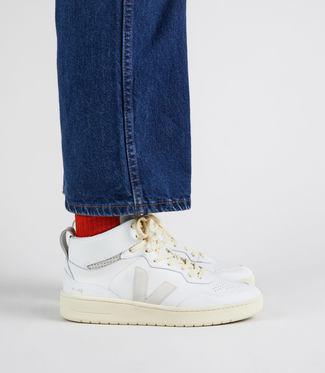 V-95 LEATHER WHITE NATURAL | VEJA