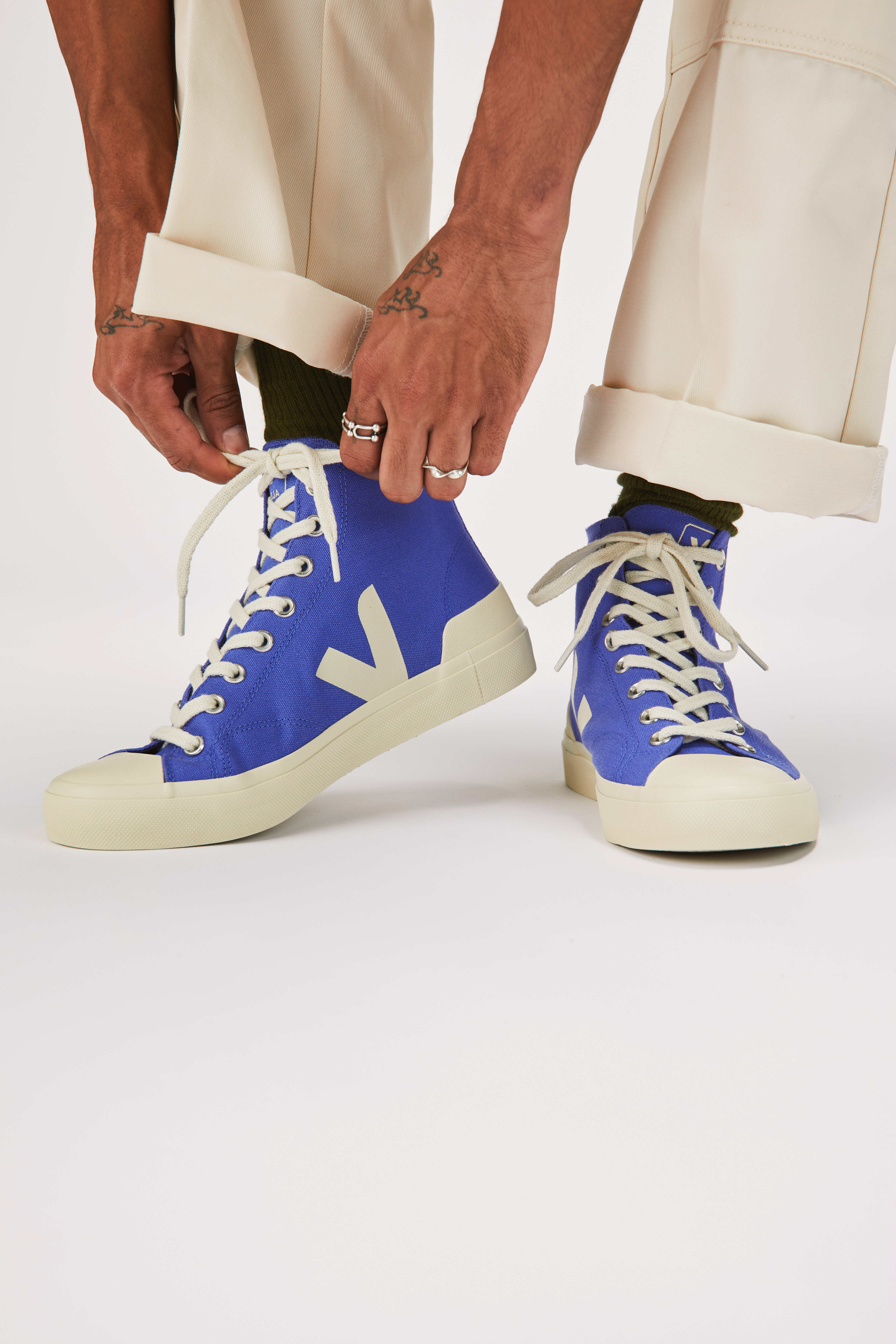 スニーカー VEJA Sand canvas Wata II sneakers (PL0120568 PIERREWHITE) 20071208_45190947_600.jpg
