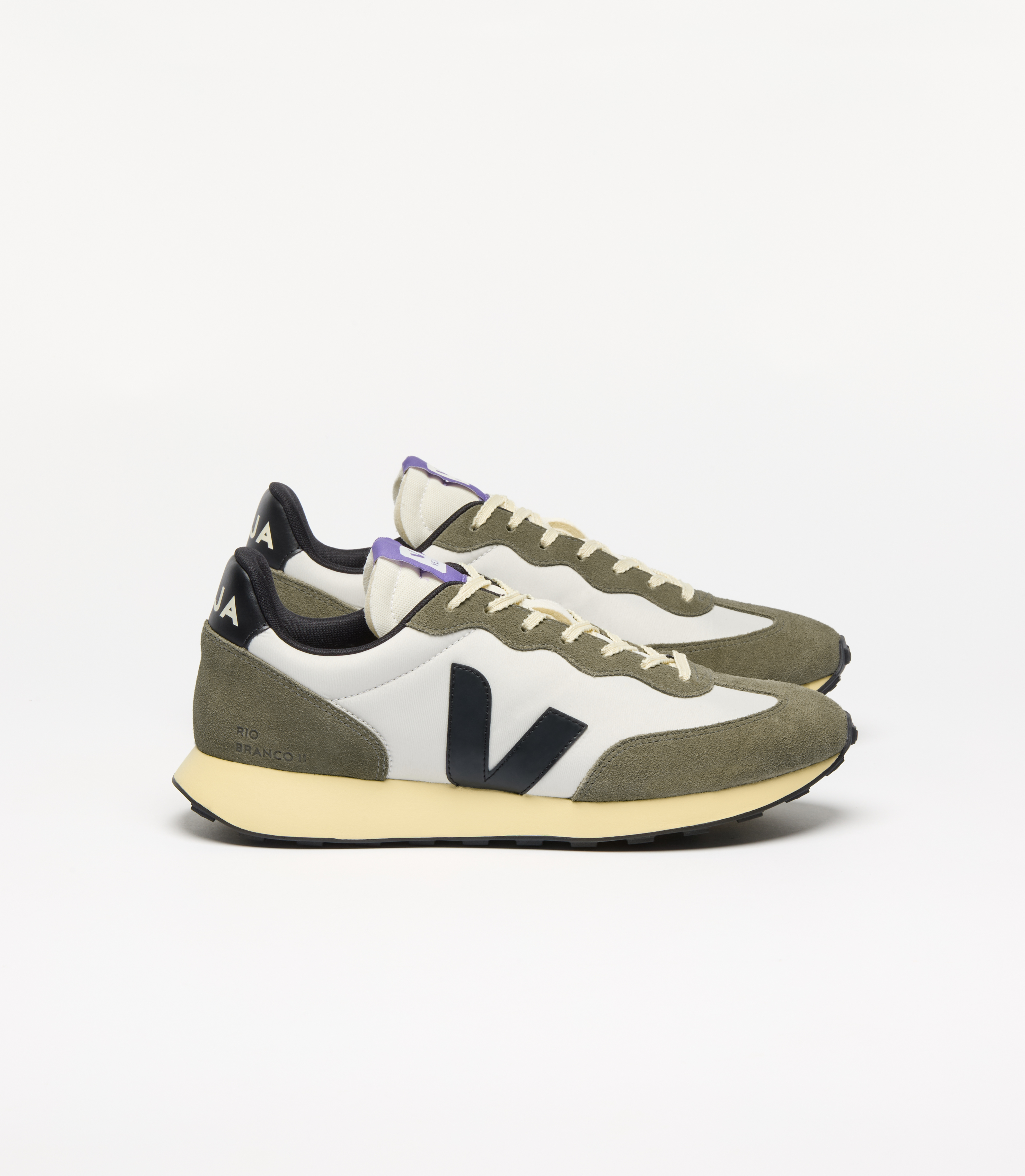 【関税込み】Rio Branco Ii Sneakers - Veja - Nylon - Green veja-sneakers-rio-branco-ii-
