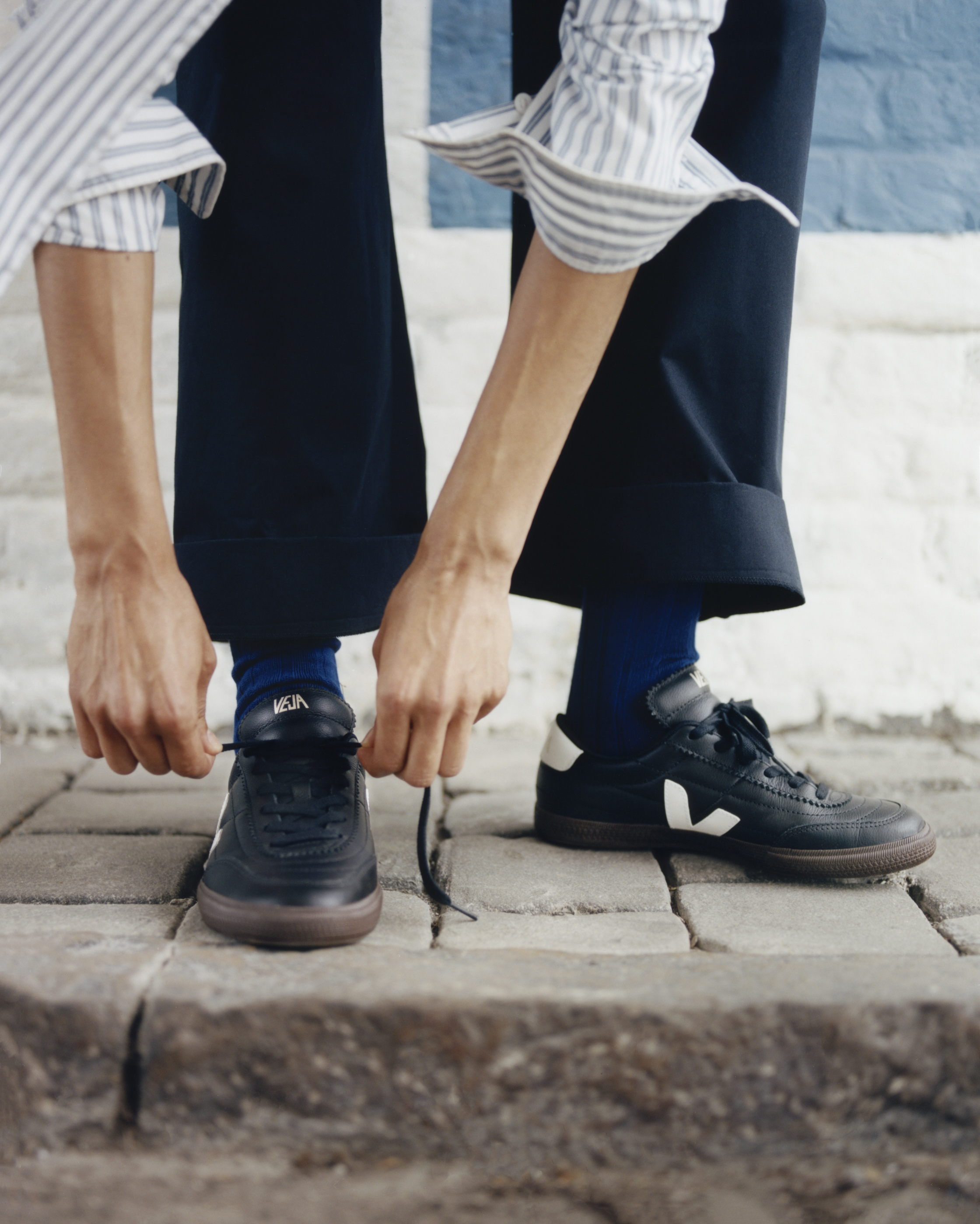 スニーカー VEJA Panenka Sneakers - Veja - Leather - Black VEJA Panenka Sneakers | Black | FARFETCH