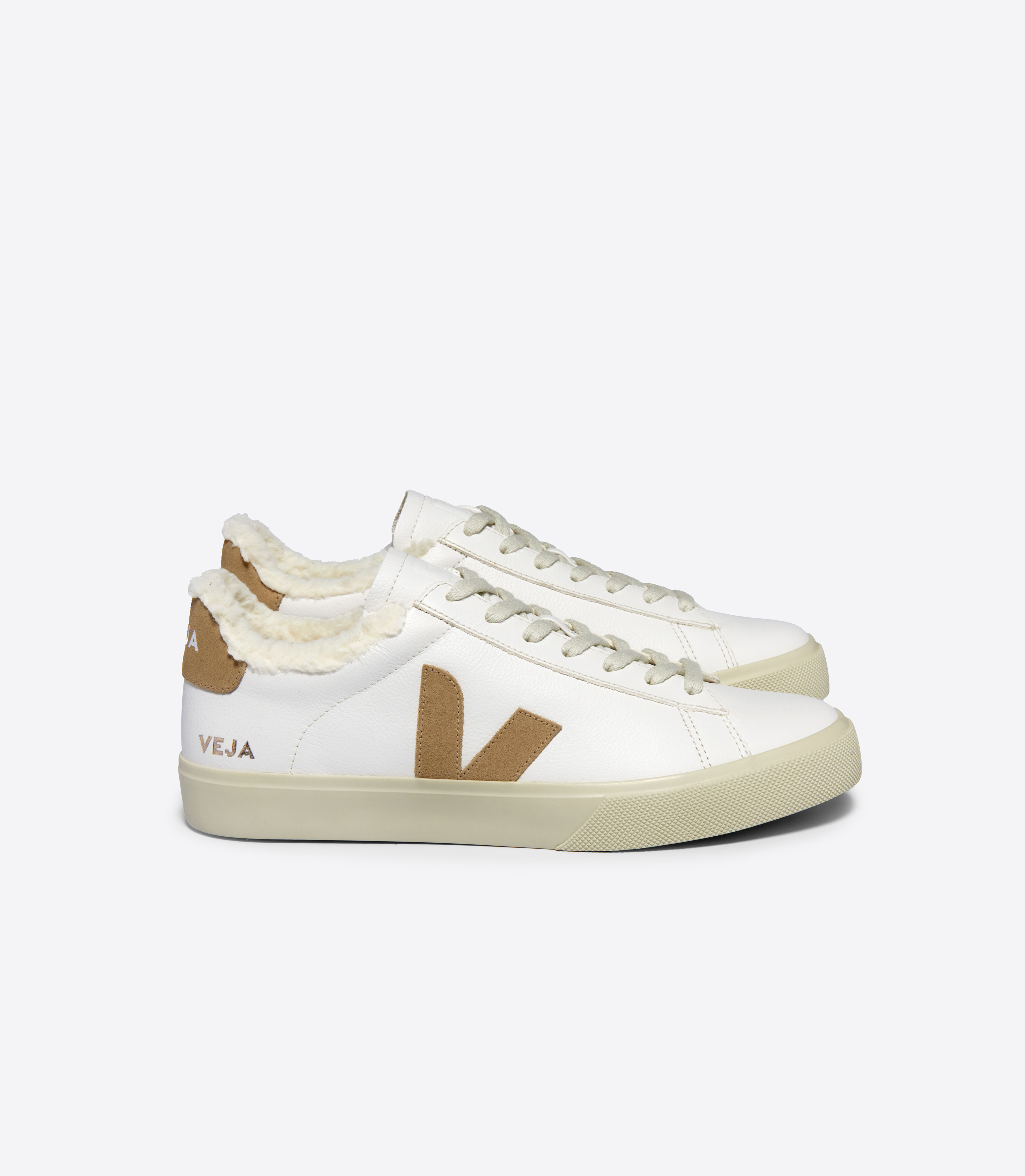 【VEJA】 CAMPO Extra-White Fury VEJA Campo, Extra White Fury Leather Sneakers | eBay