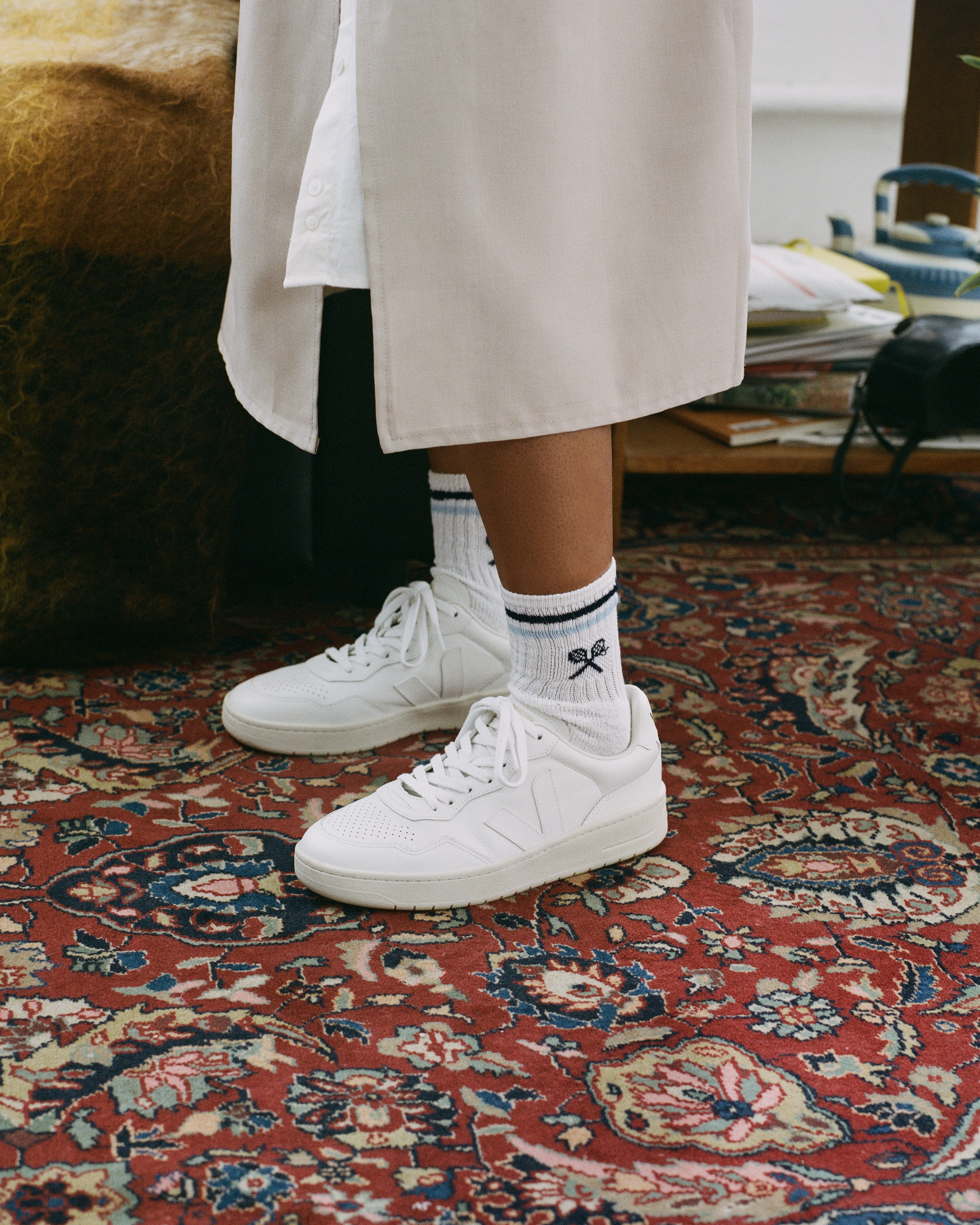 VEJA★V-90 LEATHER★兼用★WHITE UMBER VEJA☆V-90 LEATHER☆兼用☆WHITE UMBER (VEJA/スニーカー