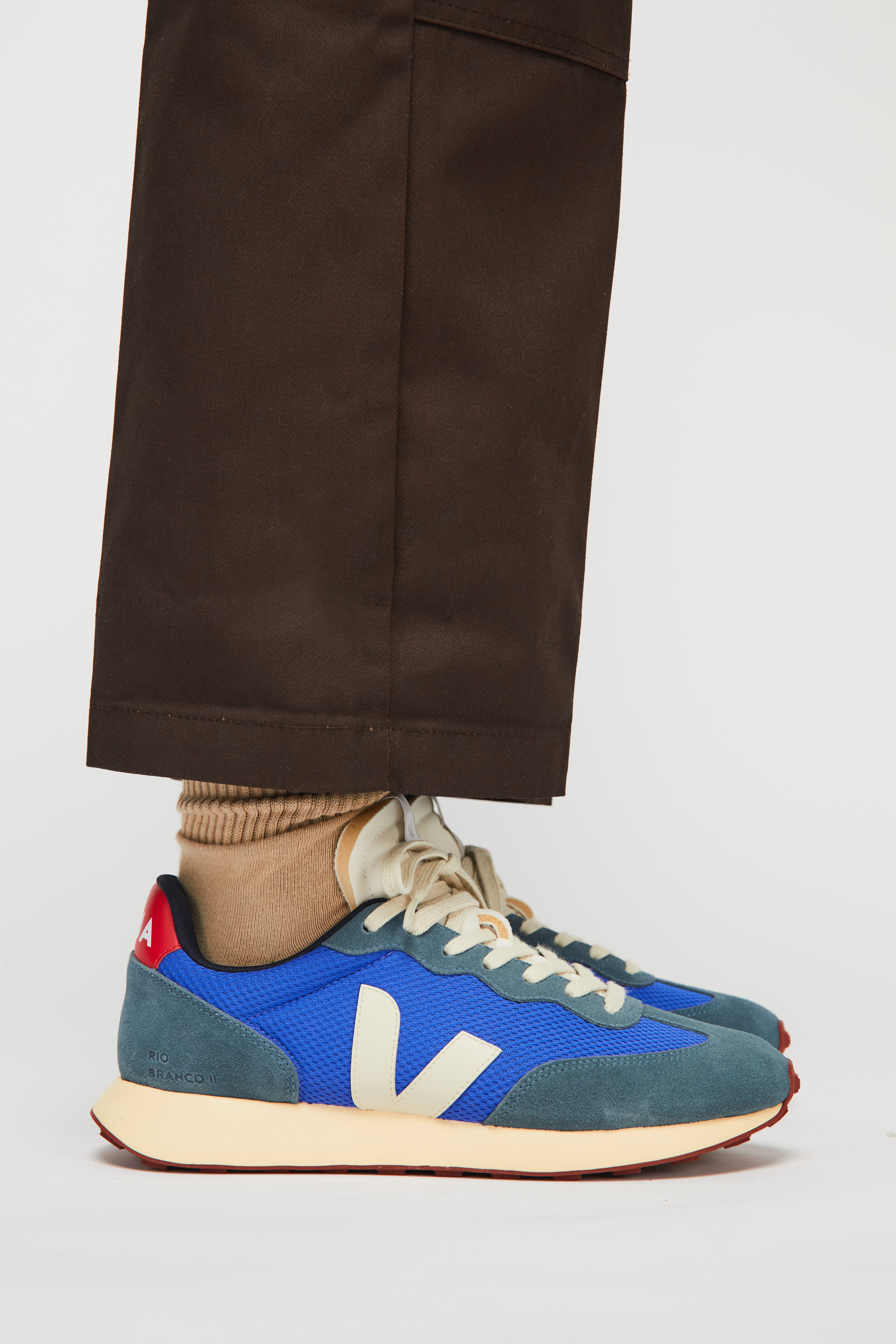 スニーカー VEJA SS25 (RO1803875B PAROS PIERRE PEKIN) RIO BRANCO II ALVEOMESH PAROS PIERRE PEKIN | VEJA
