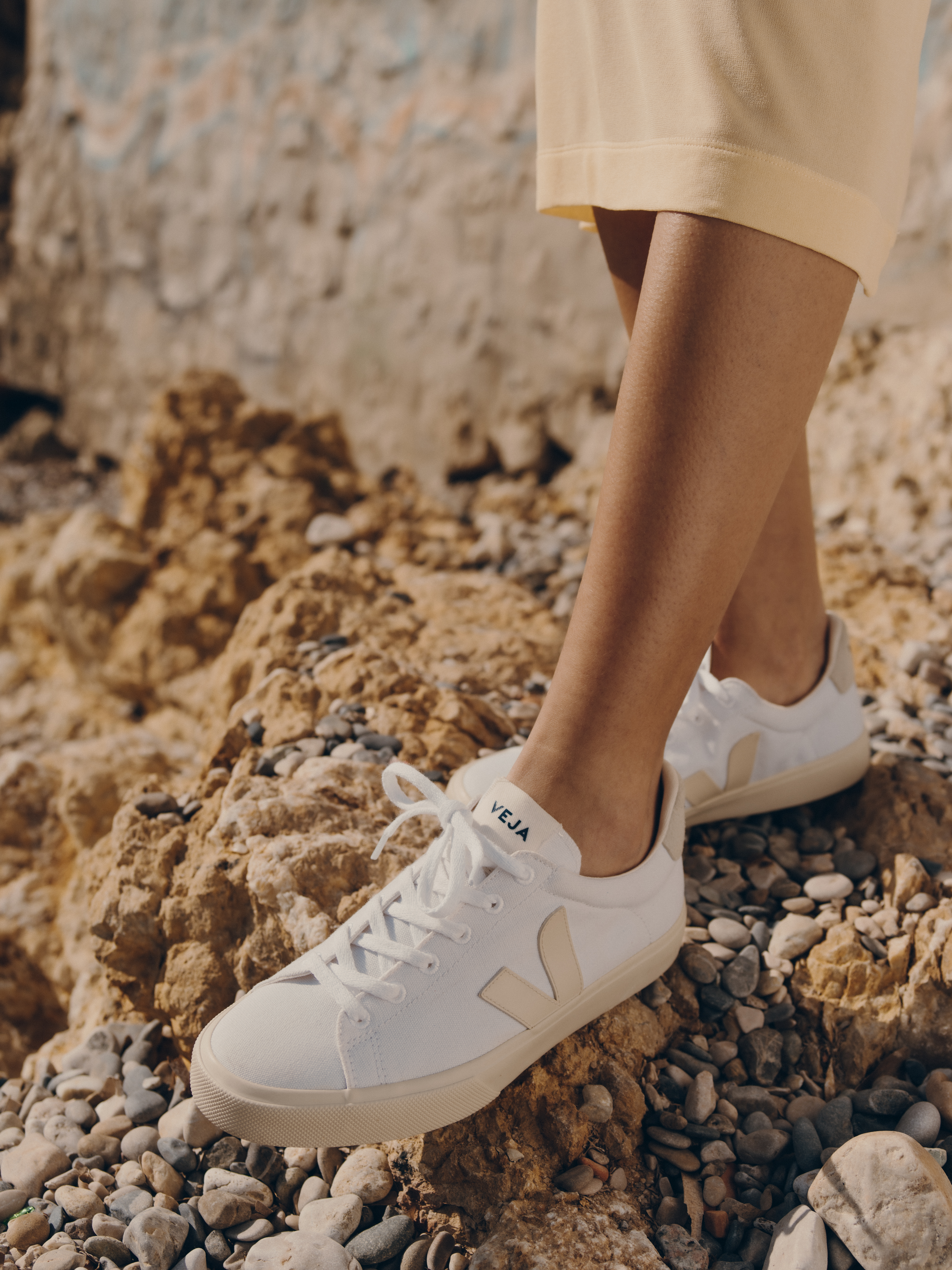 スニーカー VEJA Men Sneakers White CA0103129 CANVAS WHITE_PIERRE CAMPO CANVAS WHITE PIERRE | VEJA