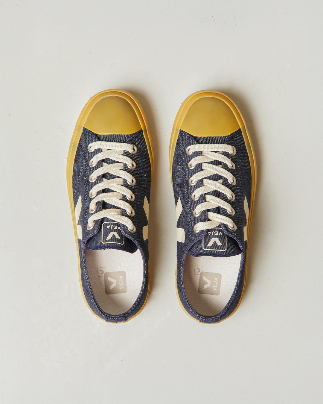 スニーカー VEJA SS25 Denim Wata II sneakers (PL3120638 BLUPIENAT) WATA II LOW DENIM BLUE PIERRE NATURAL | VEJA