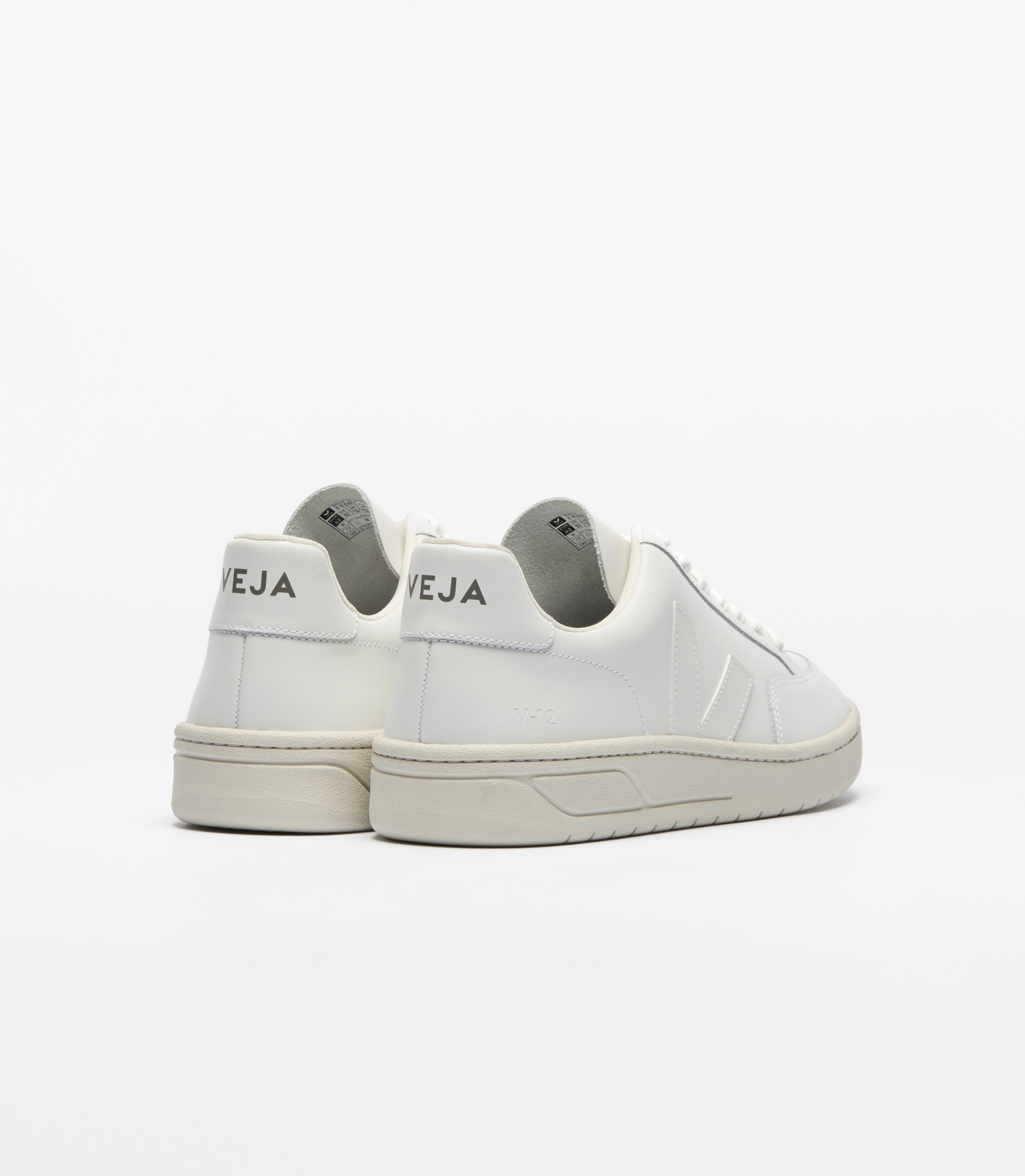 V-12 LEATHER WHITE | VEJA