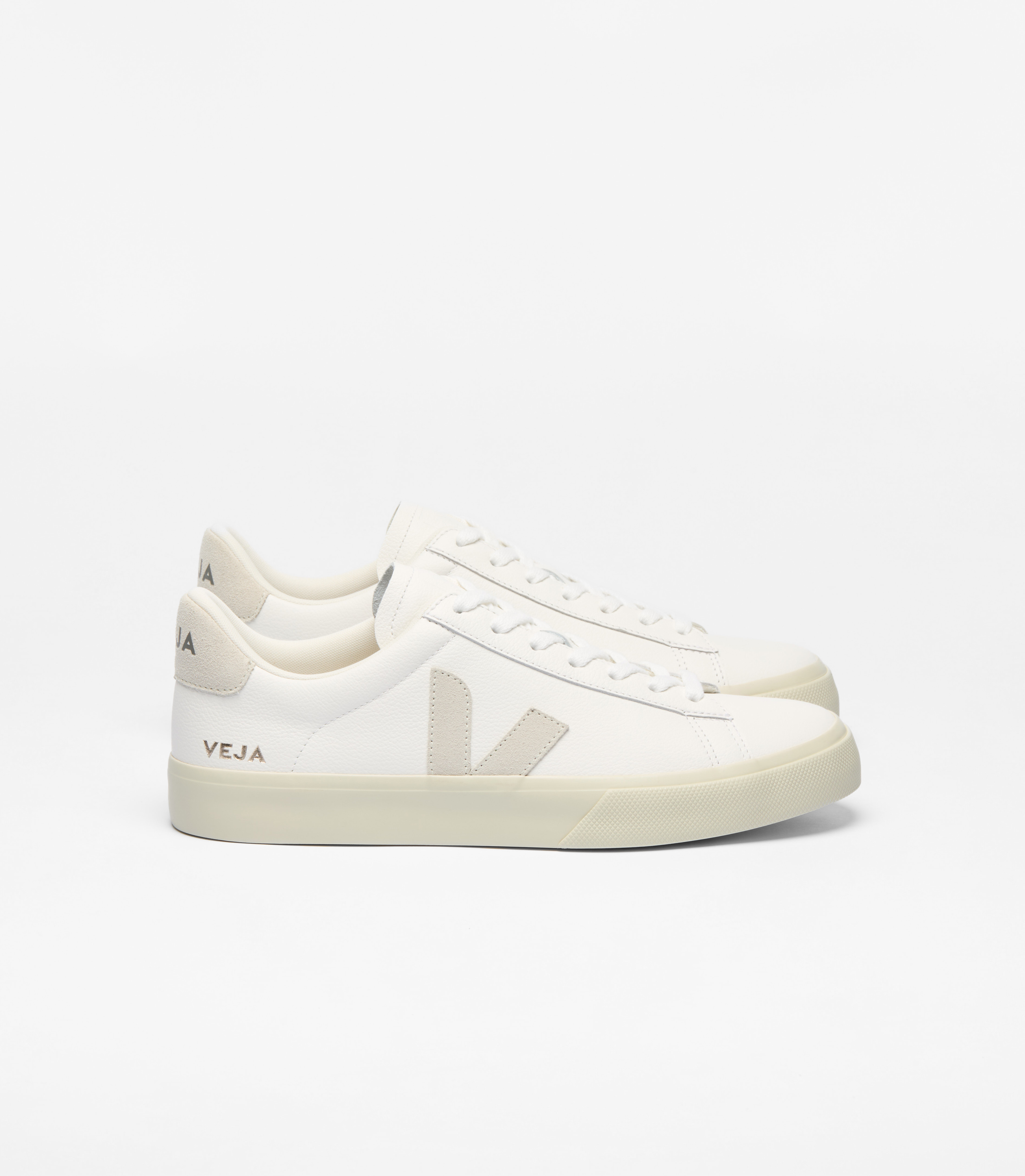 CAMPO LEATHER WHITE NATURAL | VEJA