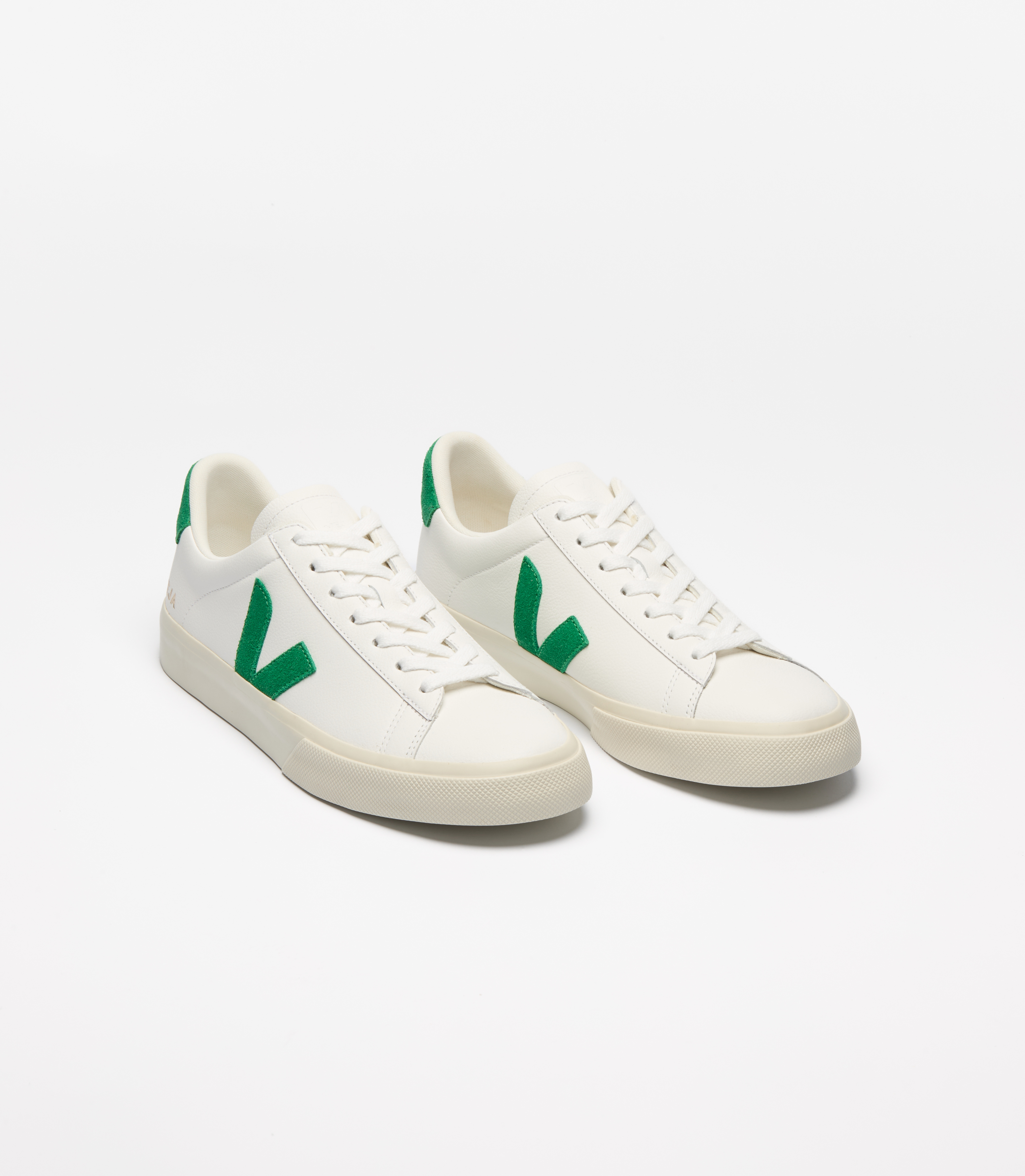 スニーカー Campo Sneakers - Veja - Leather - White Suede CAMPO LEATHER WHITE NATURAL | VEJA