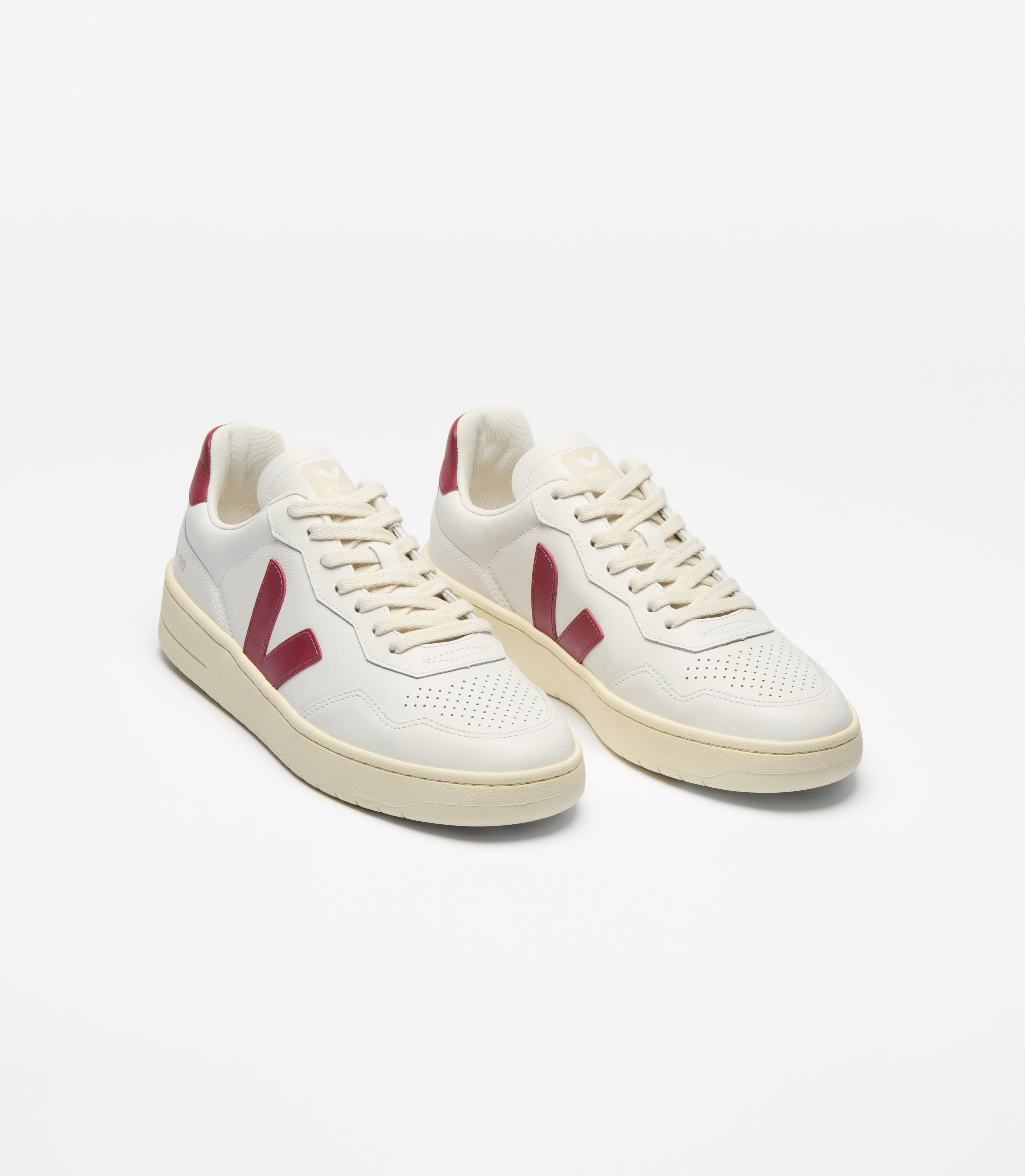 VEJA★V-90 LEATHER★兼用★WHITE MARSALA veja-sneakers-v-90-organic-
