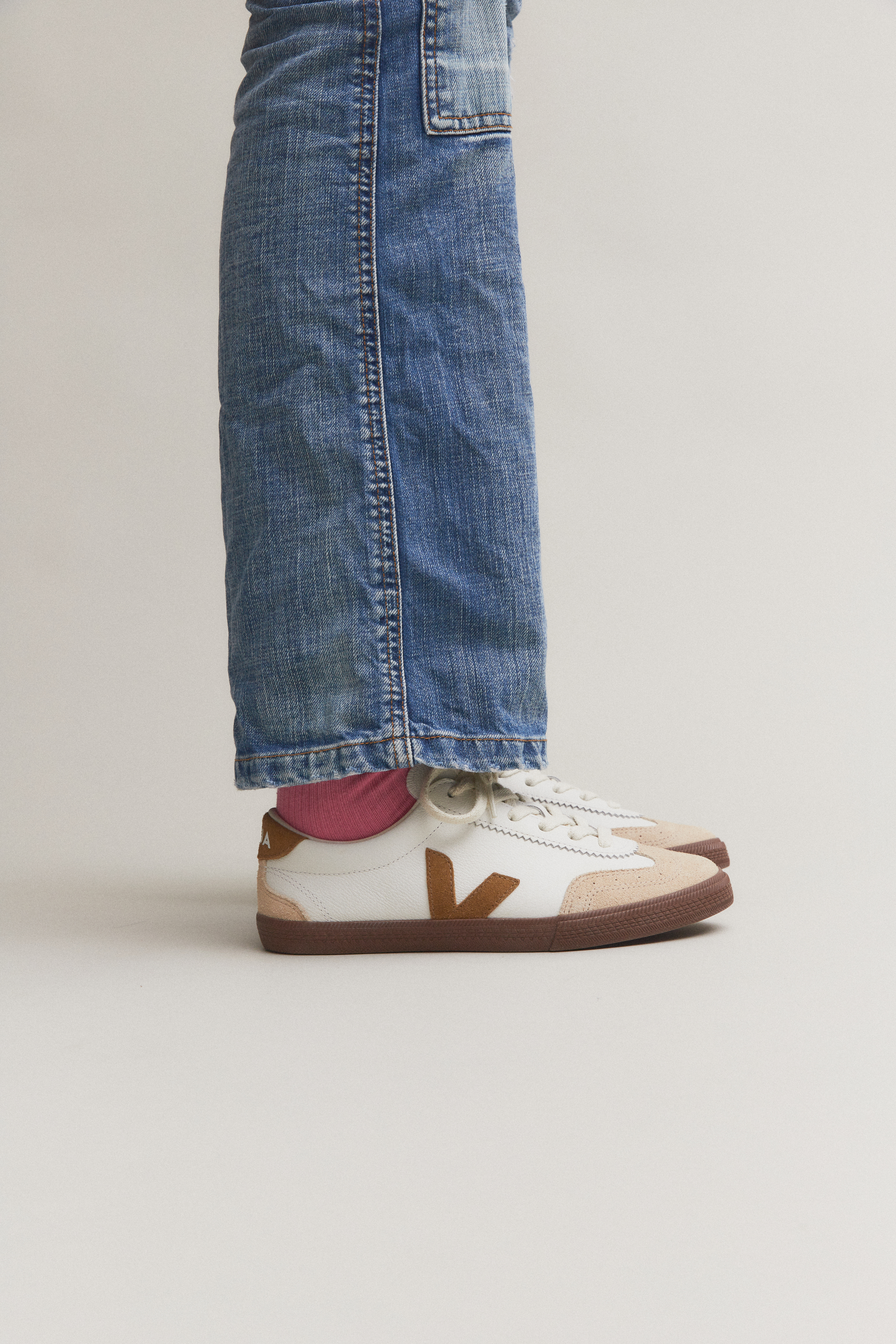 VEJA★VOLLEY★WHITE TENT BARK★兼用 VOLLEY LEATHER WHITE TENT BARK | VEJA