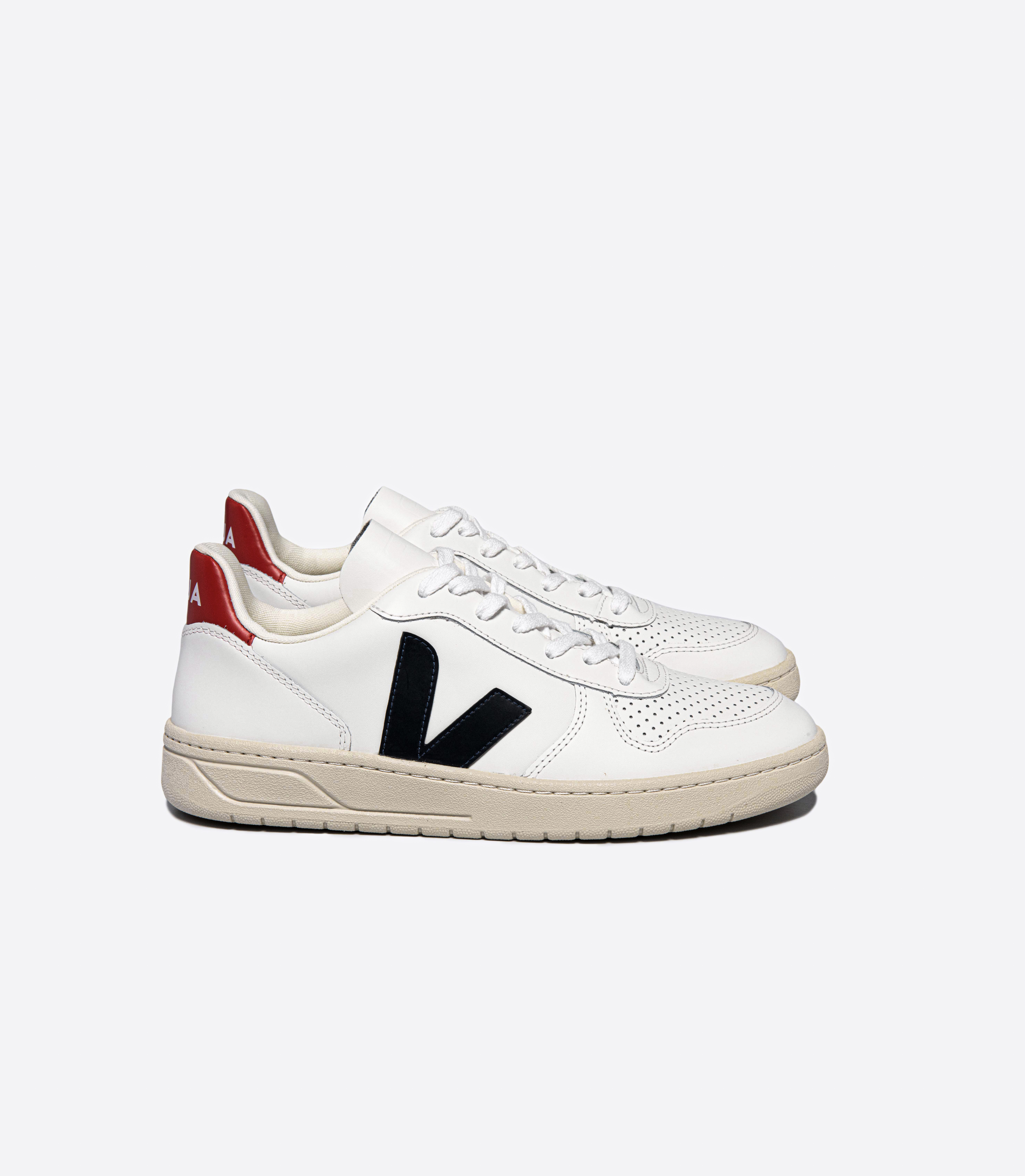 送料・関税込★Veja★V-10★LEATHER WHITE NAUTICO PEKIN★兼用 V-10 LEATHER WHITE NAUTICO PEKIN | VEJA