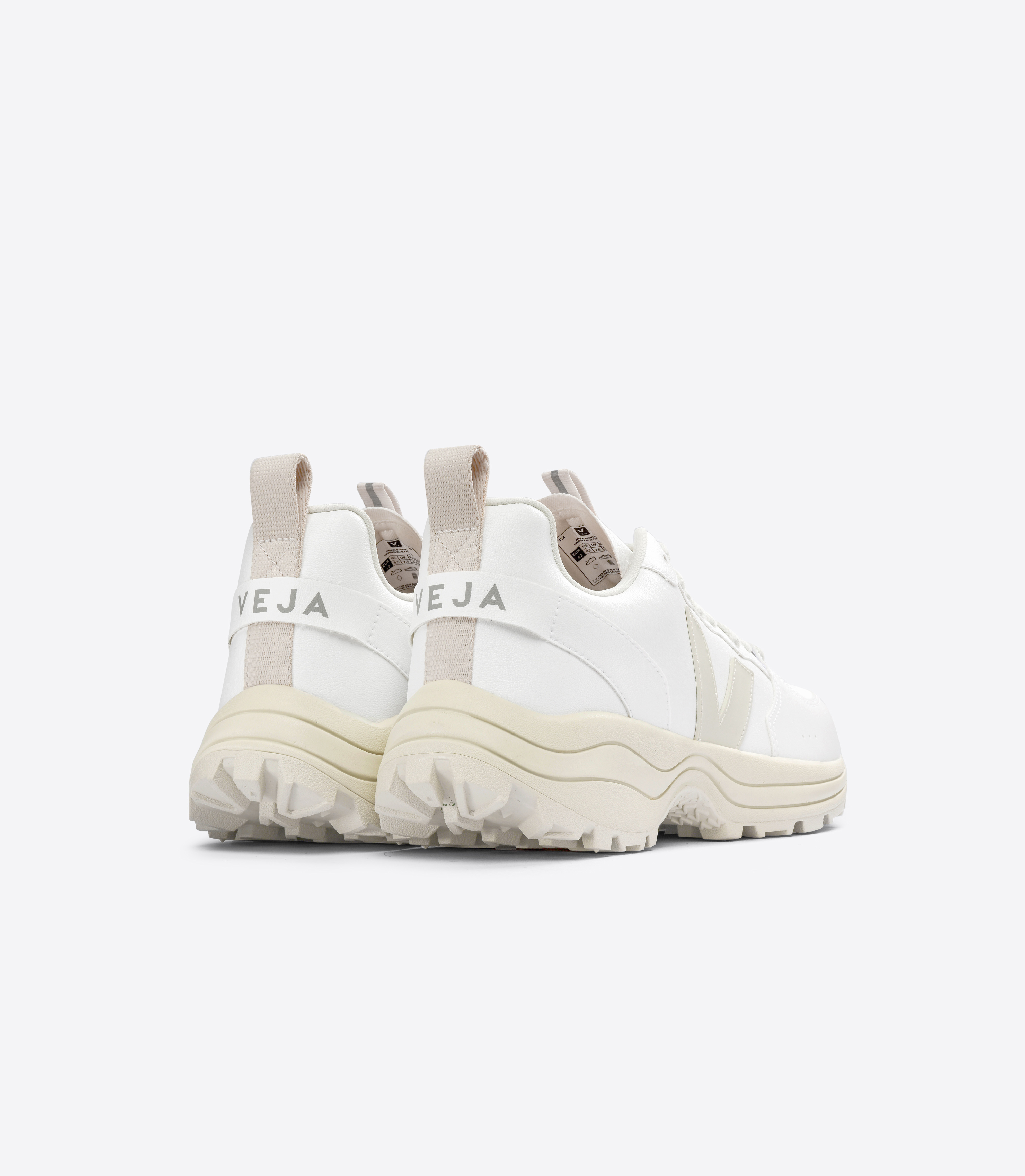 スニーカー VEJA SS25 'Venutri II' sneakers (VR1803756 WHITEPIERREDUNE) VENTURI II ALVEOMESH WHITE PIERRE DUNE | VEJA