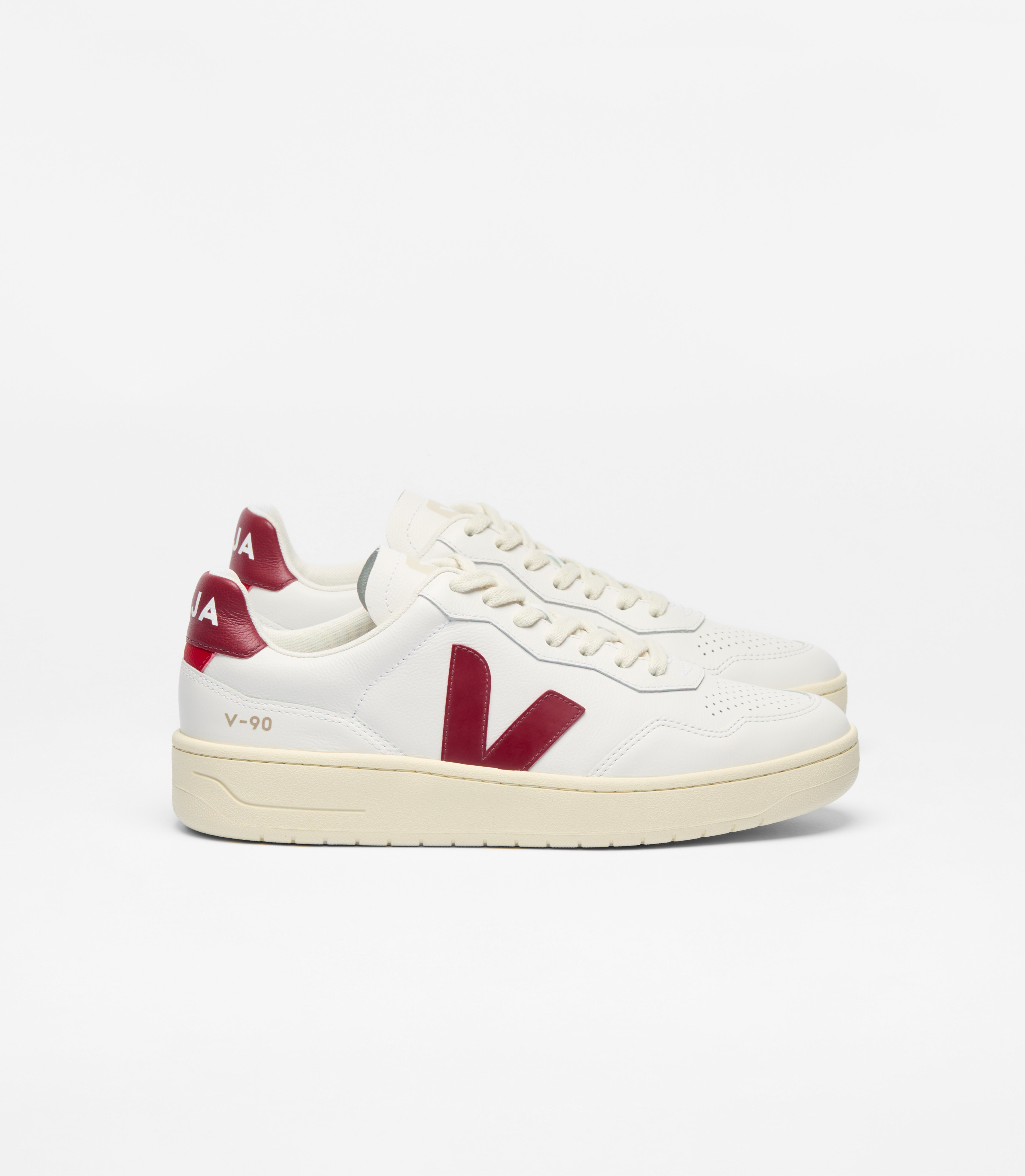 スニーカー VEJA Men Sneakers White UC0703148 CWL WHITE_MARSALA_BLACK veja-sneakers-urca-vegan-white