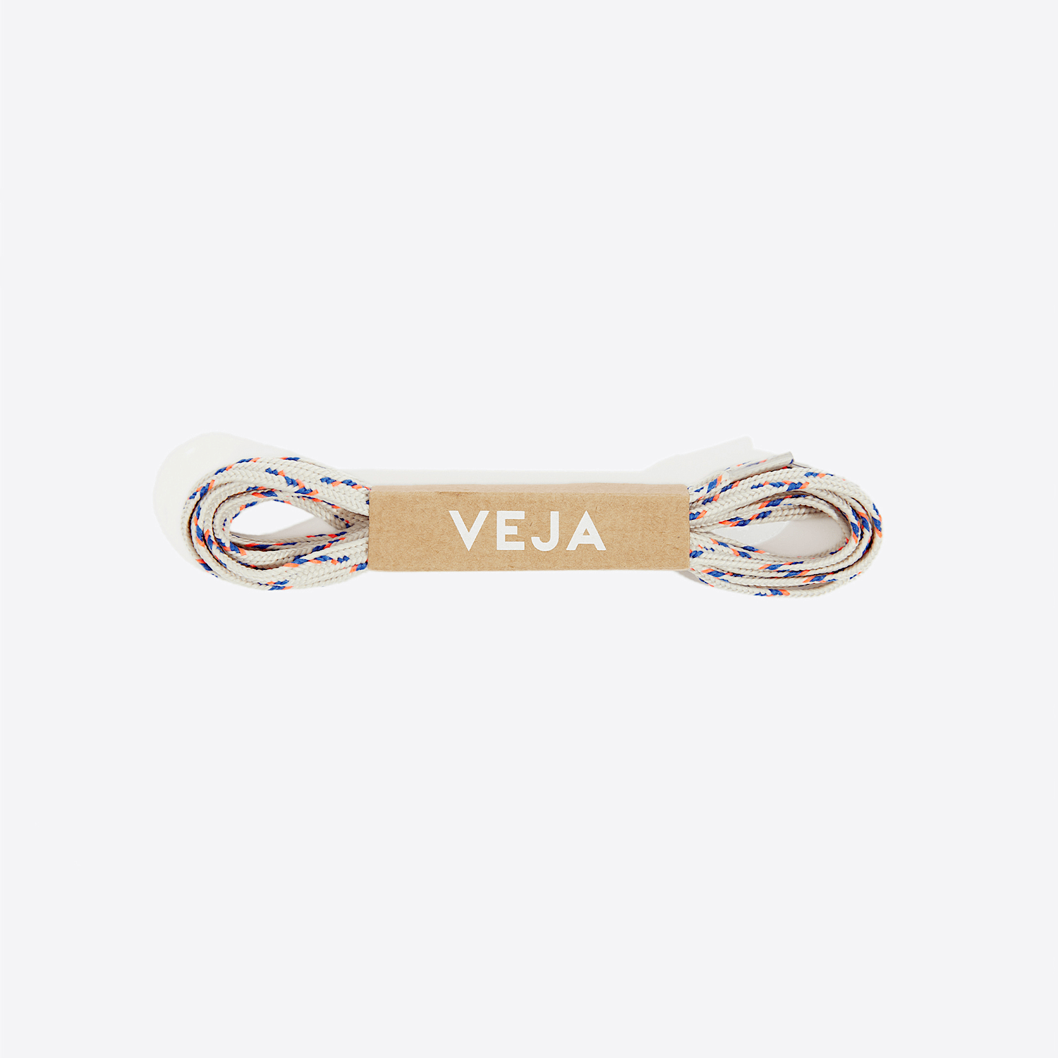 veja LACES NATURAL PAROS ORANGE FLUO