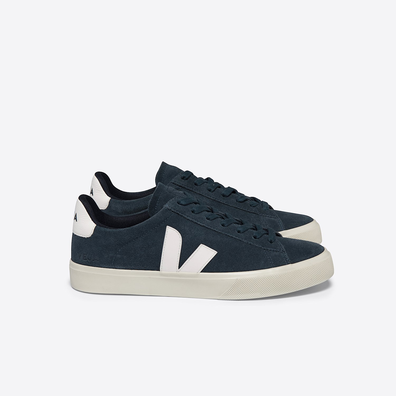 veja CAMPO SUEDE NAUTICO WHITE