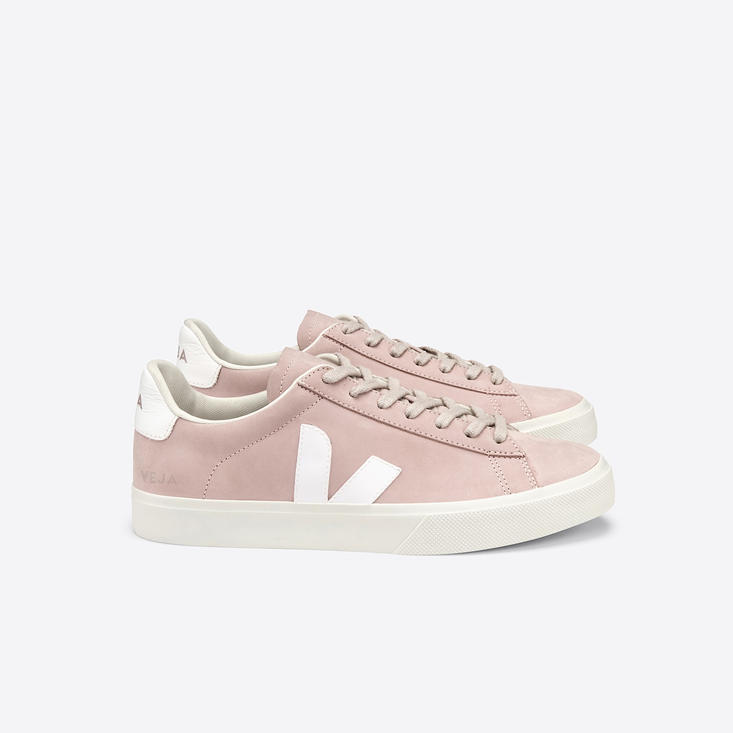 CAMPO NUBUCK BABE WHITE | VEJA