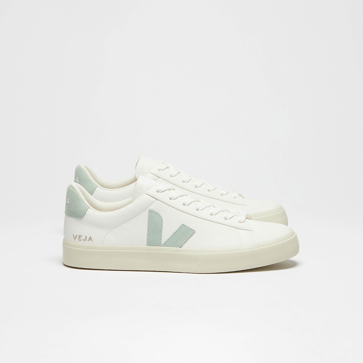 スニーカー VEJA Woman Sneakers White CP0502485 EXTRAWHITE CAMPO LEATHER WHITE MATCHA | VEJA