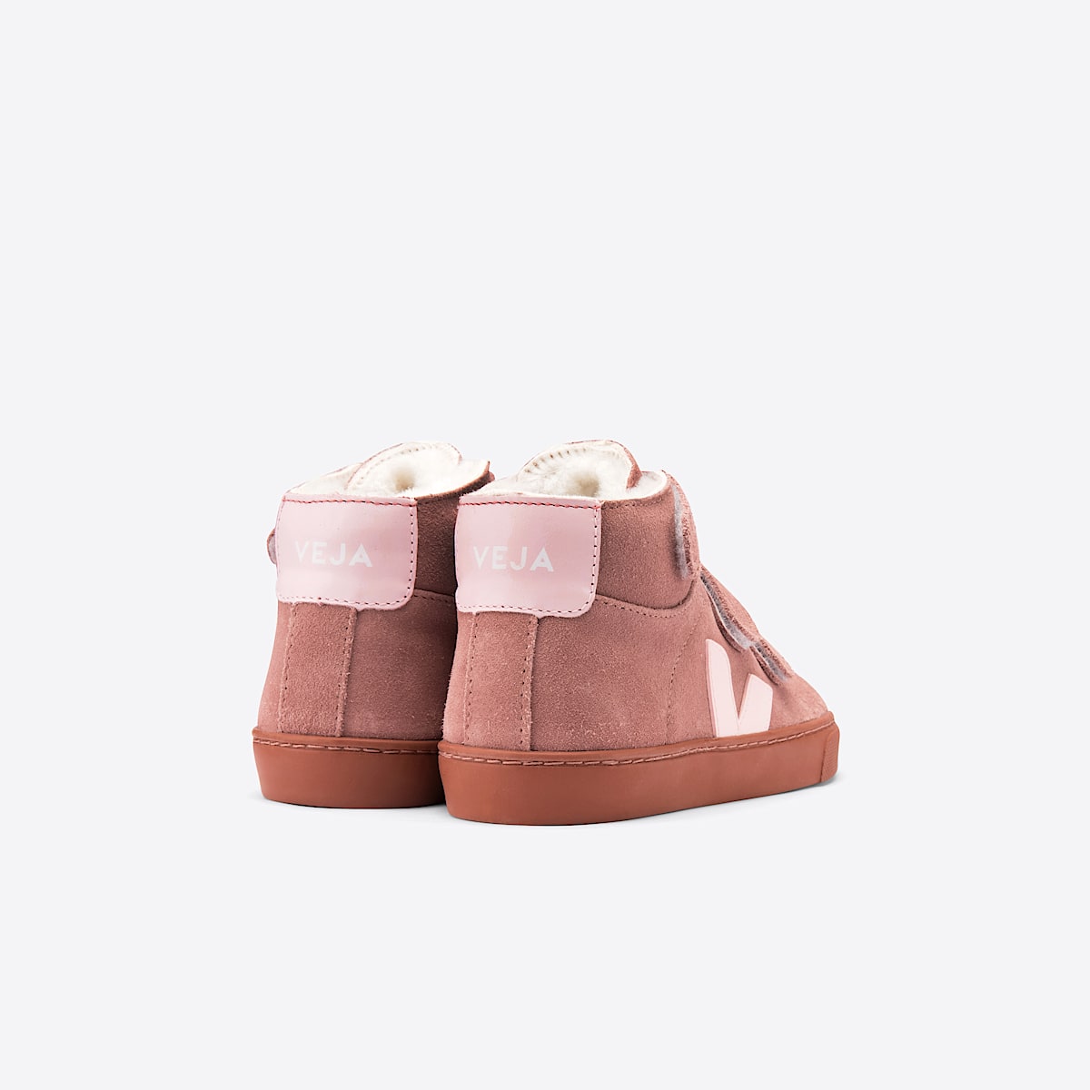 veja small-esplar-mid-fur fured pink MF0912027C340