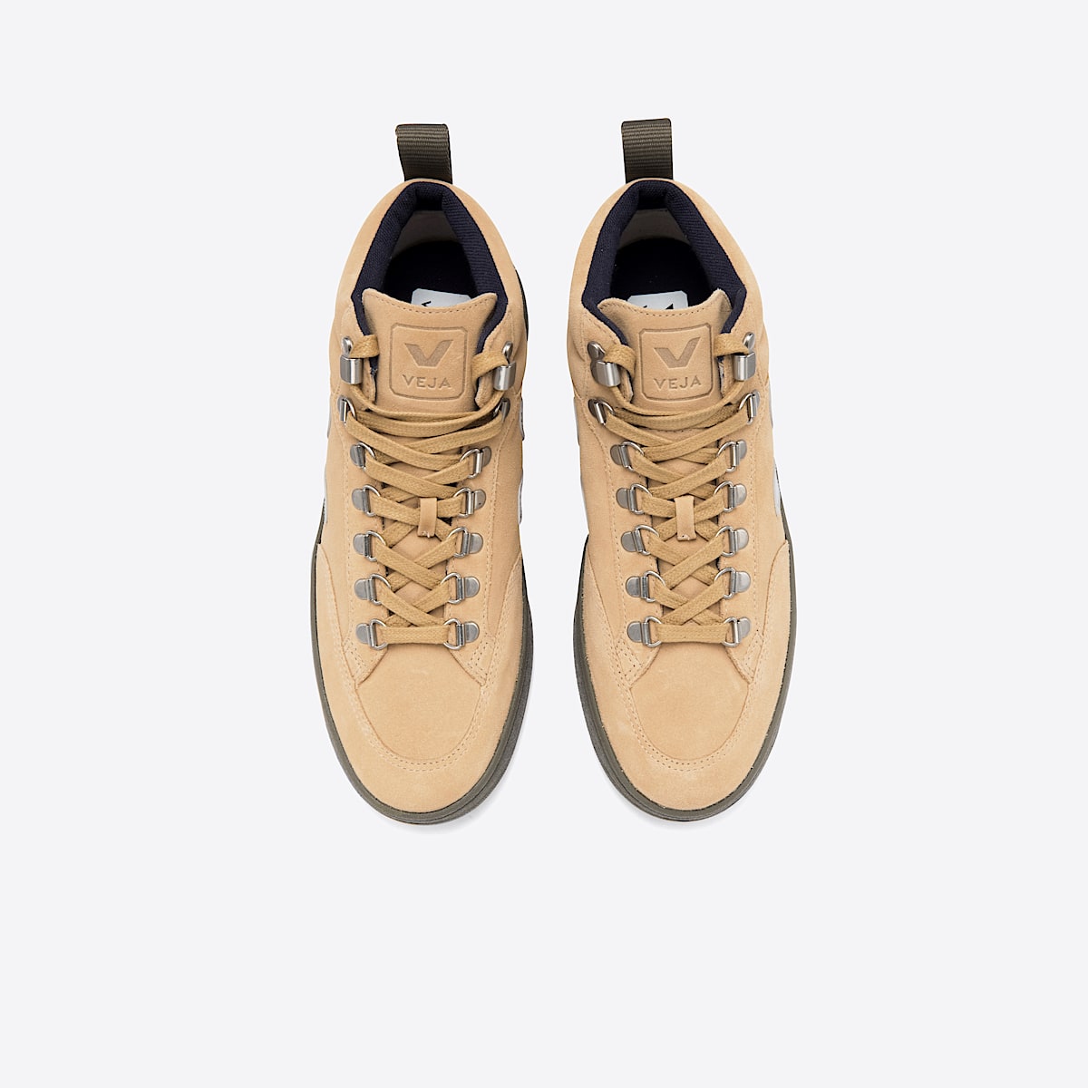 veja sneakers roraima suede beige QR0302211 Top view