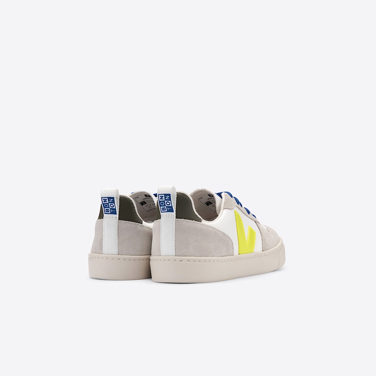 veja sneakers small-v-10-laces leather white CX0512460 Back view