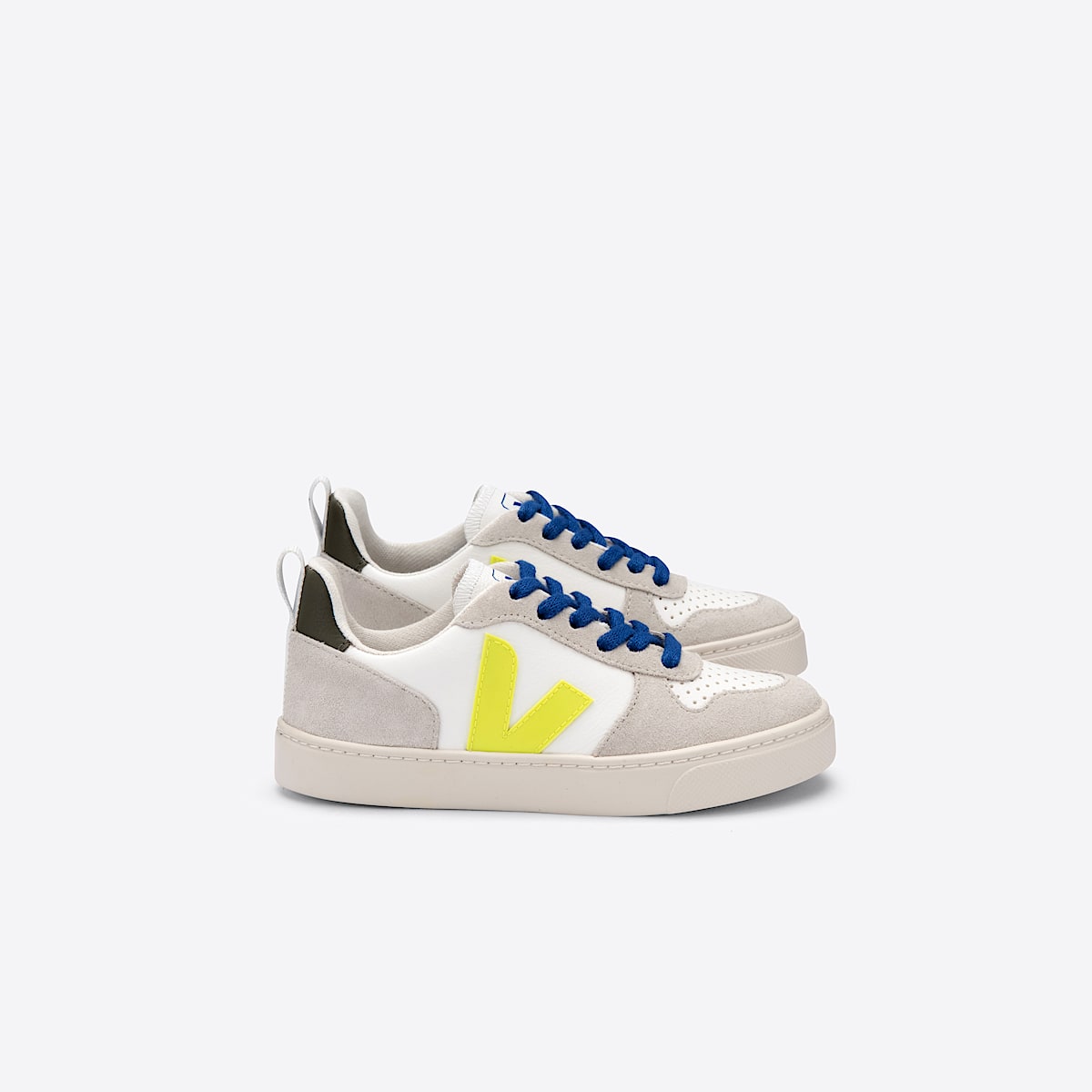 veja sneakers small-v-10-laces leather white CX0512460 Lateral view