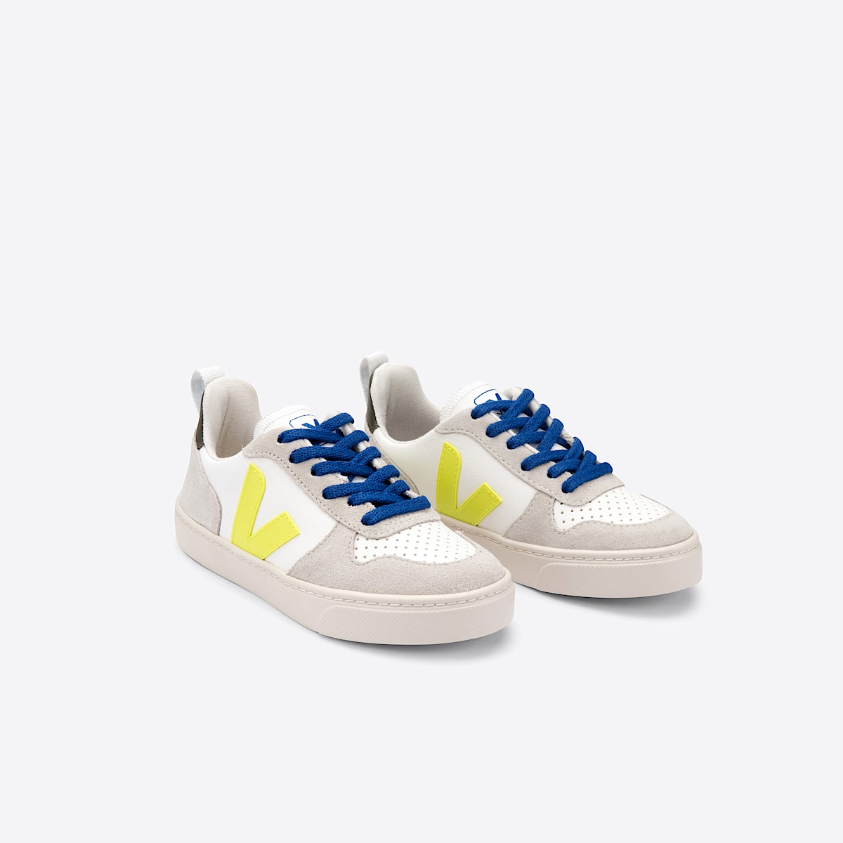 veja sneakers small-v-10-laces leather white CX0512460 Top view
