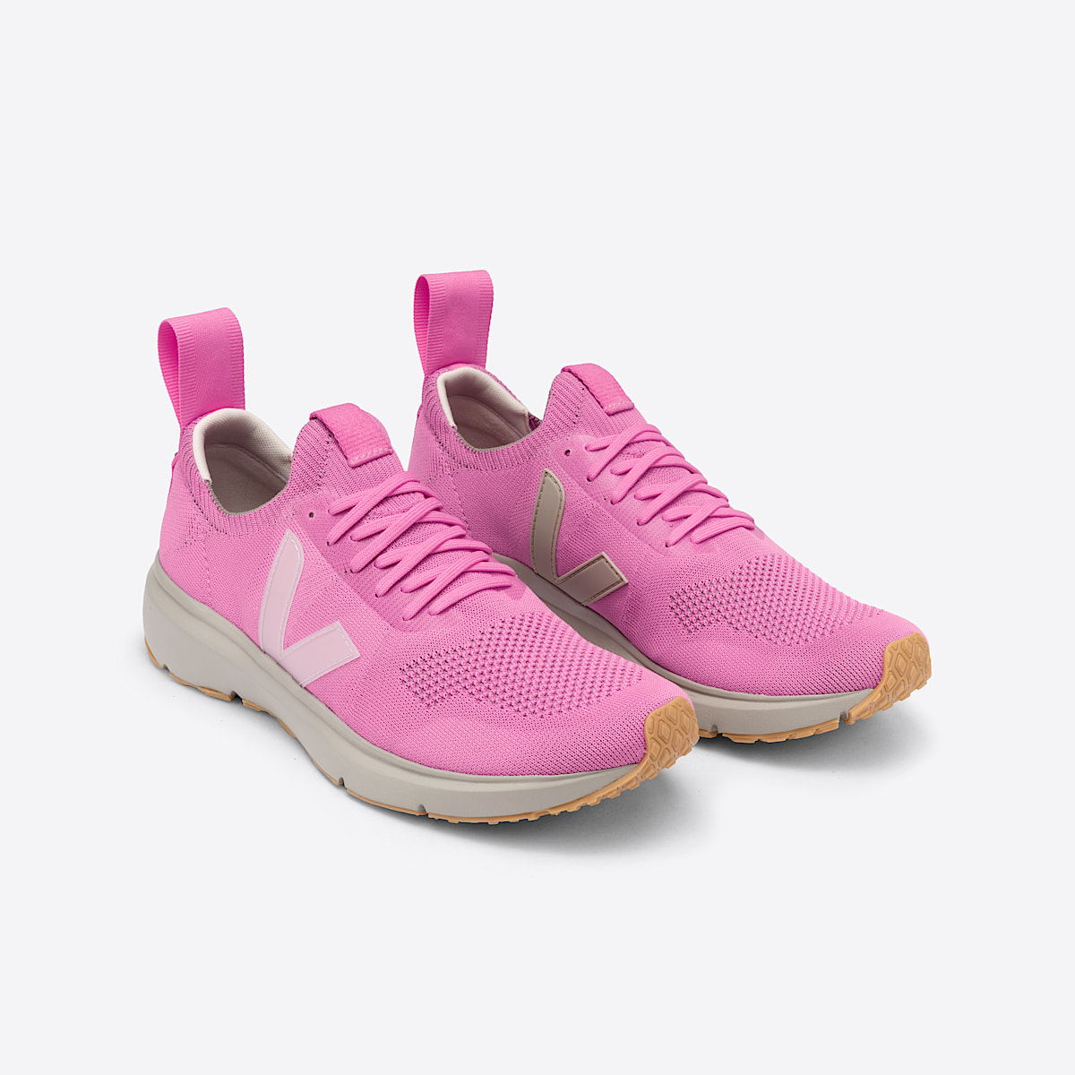 veja sneakers runner-style-2 reciclado cor-de-rosa OL1002480 Top view
