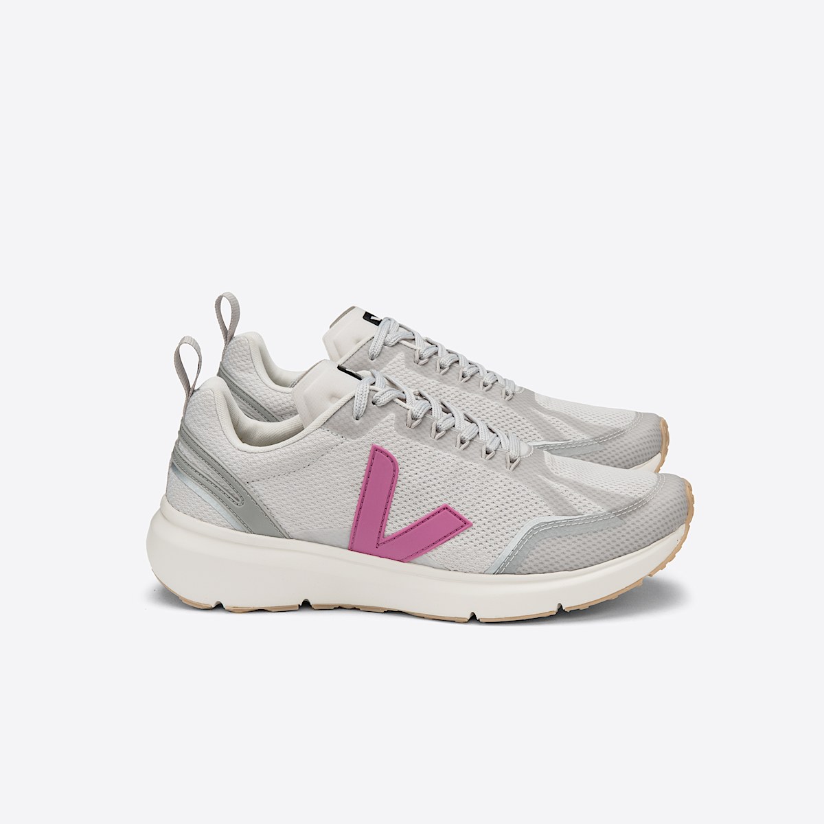 veja sneakers condor-2 reciclado gris CL0102621 Lateral view