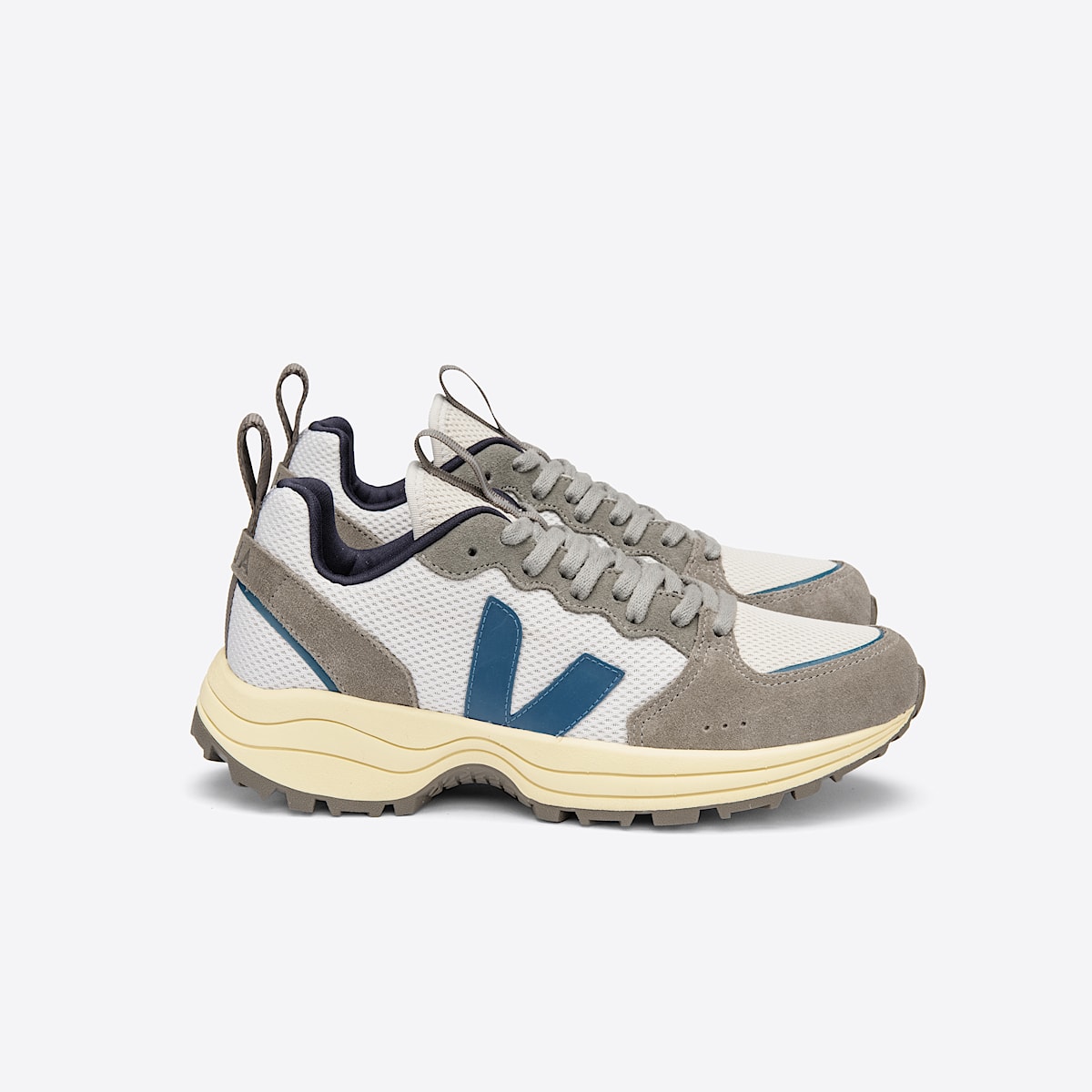 veja sneakers venturi reciclado cinzento VT0102620 Lateral view