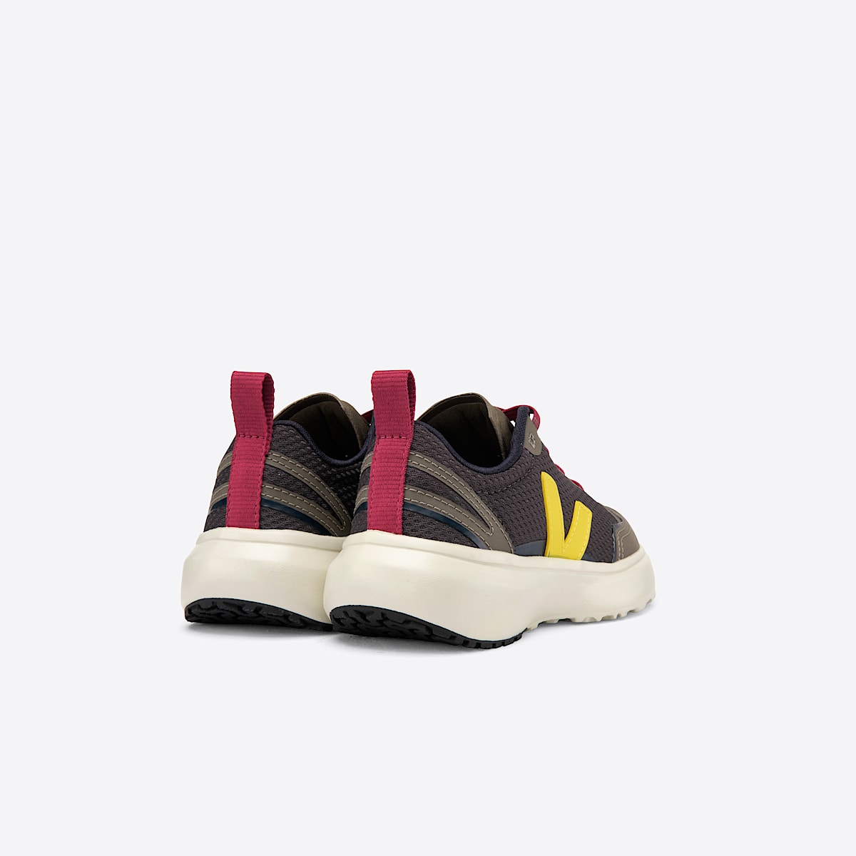 veja sneakers small-canary-el reciclado gris YE0102727 Back view