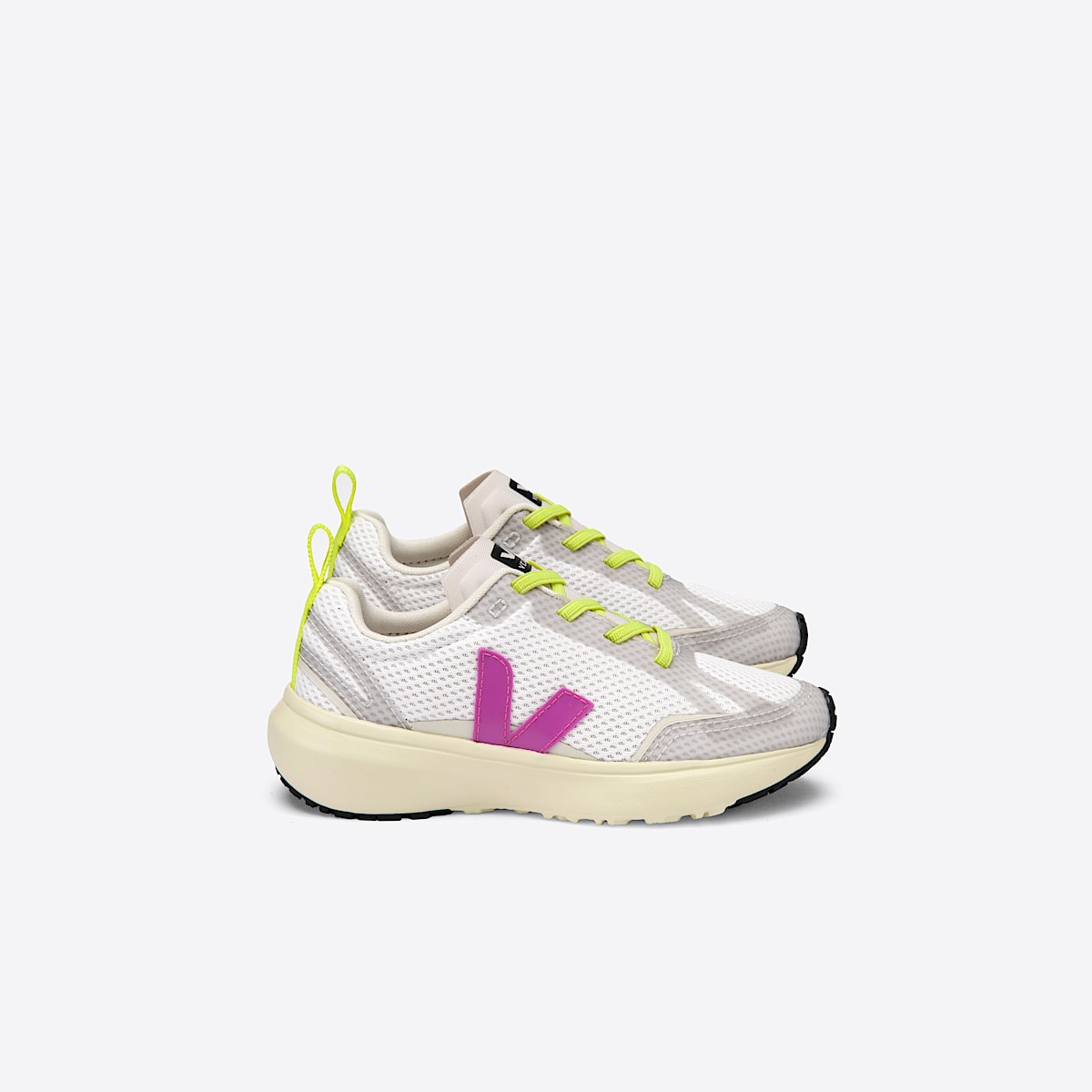 veja sneakers small-canary-el recycled white YE0102741 Lateral view