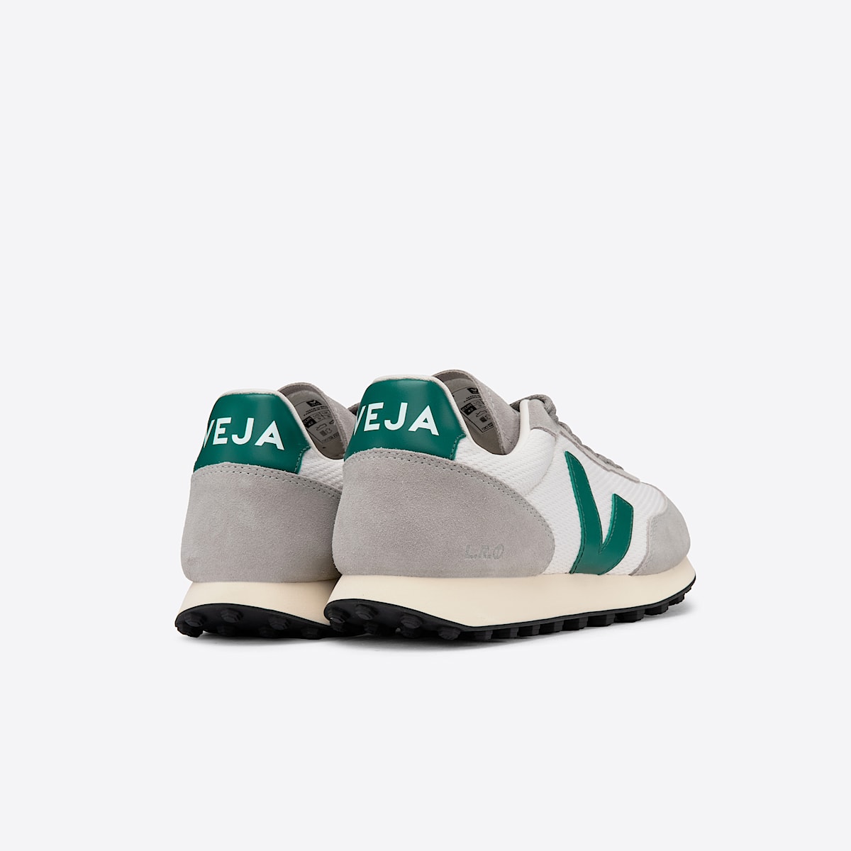 veja sneakers rio-branco reciclado gris RB0102877 Back view