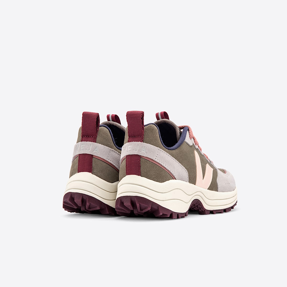 veja sneakers venturi suede green VT0302350 Back view