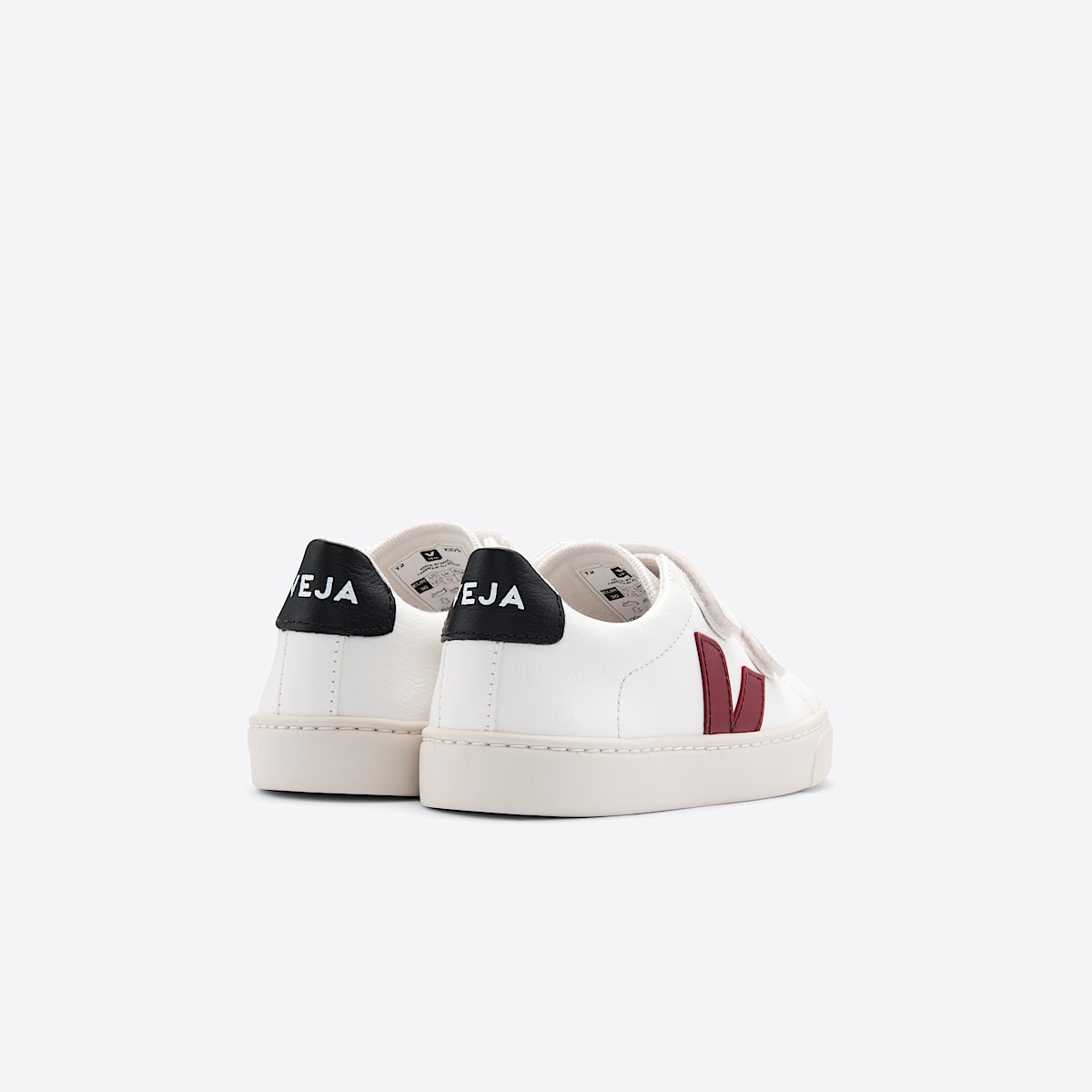 veja sneakers small-esplar pelle bianco SV0501969 Back view