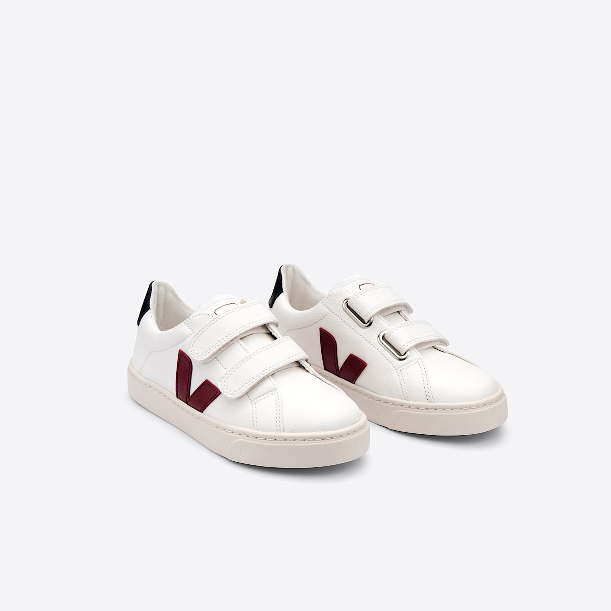 veja sapatilhas small-esplar couro branco SV0501969 Top view